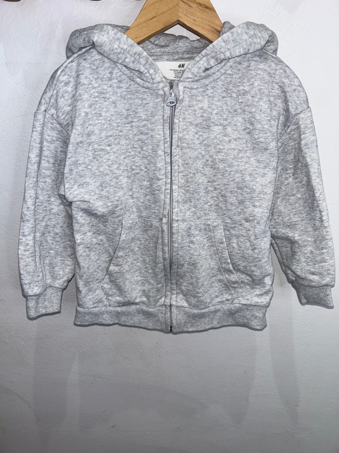 Basic grey sweatshirt 2-3y
