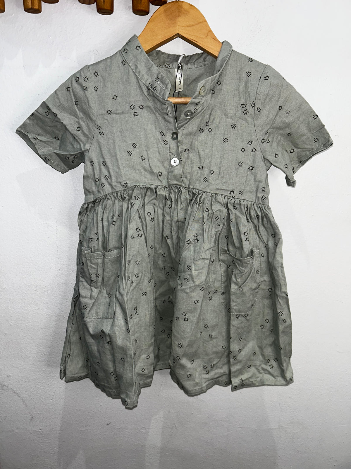 Rylee & Cru slate dress 2-3y