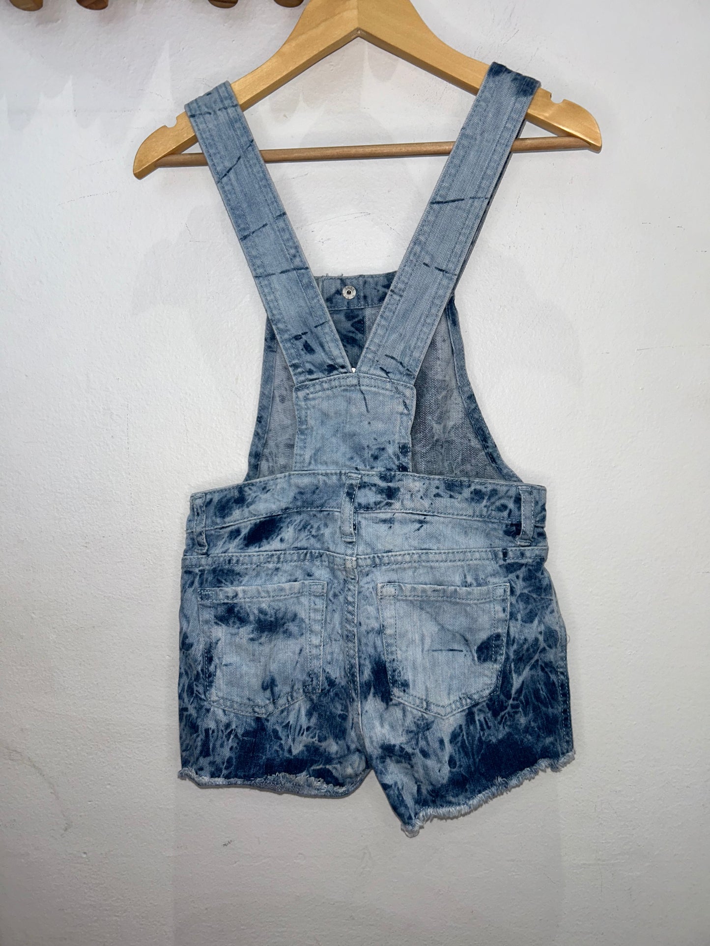 Funky wash denim romper 5y