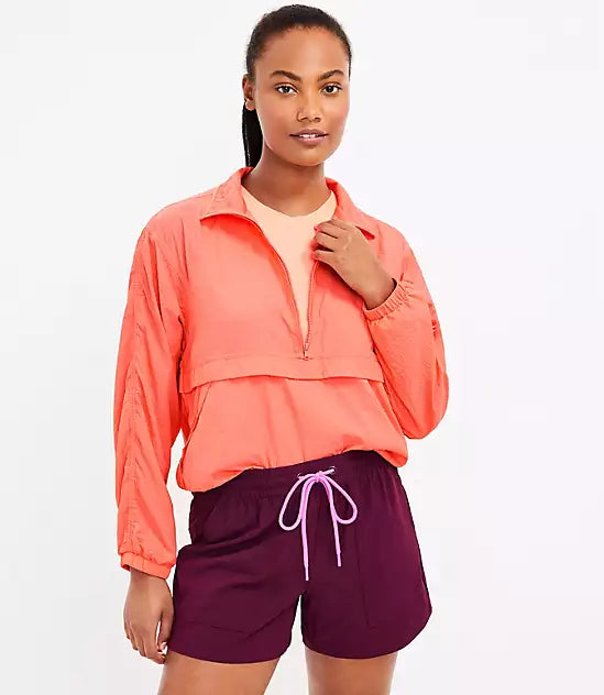 Light peach shell topper M