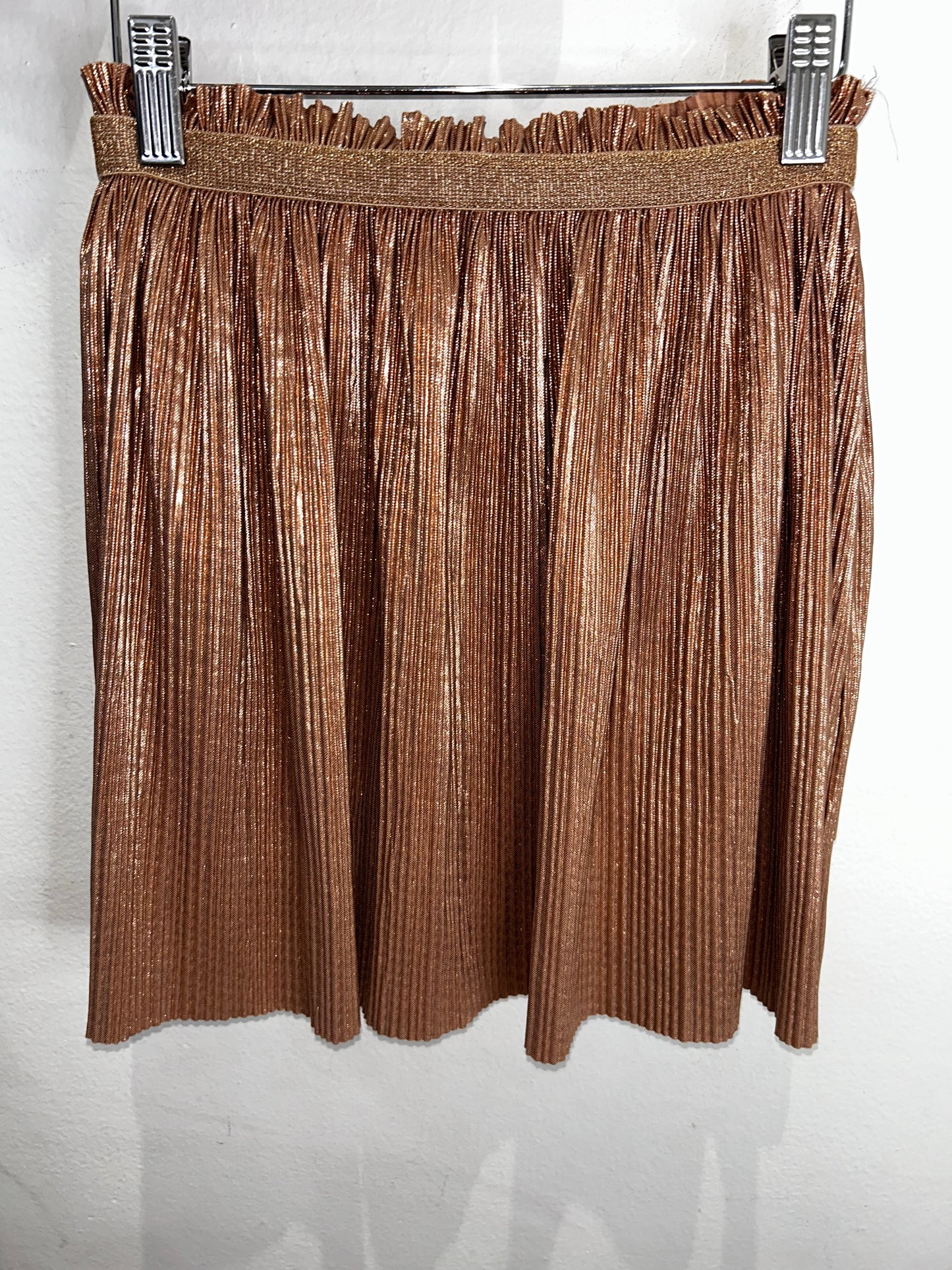 Sparkly rose gold skirt 9y