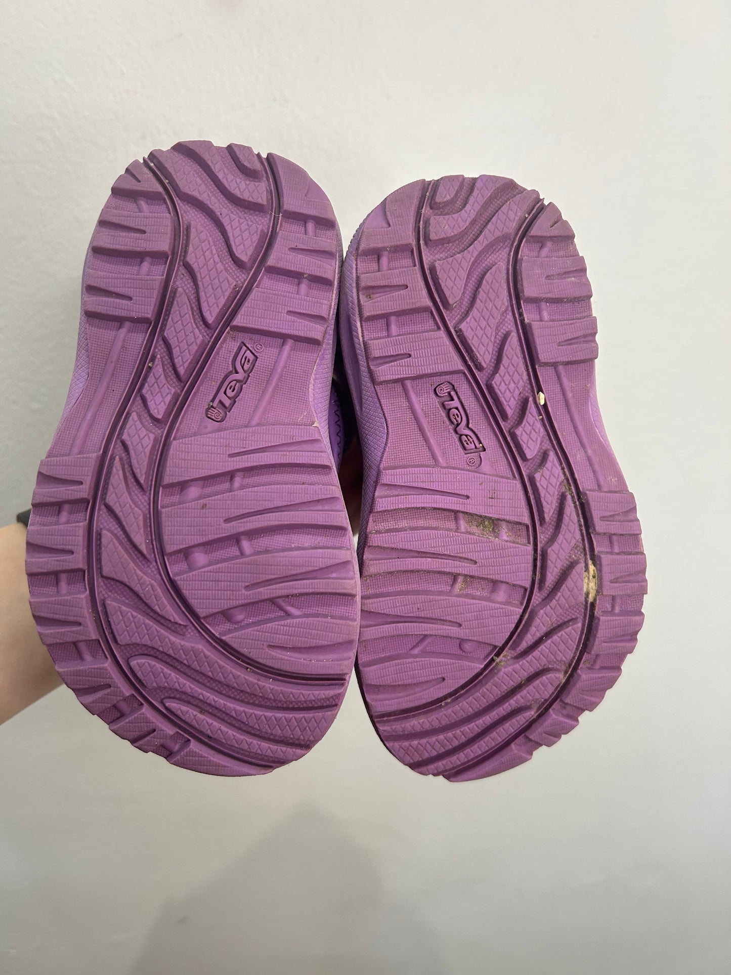 C9 purple Teva sandals