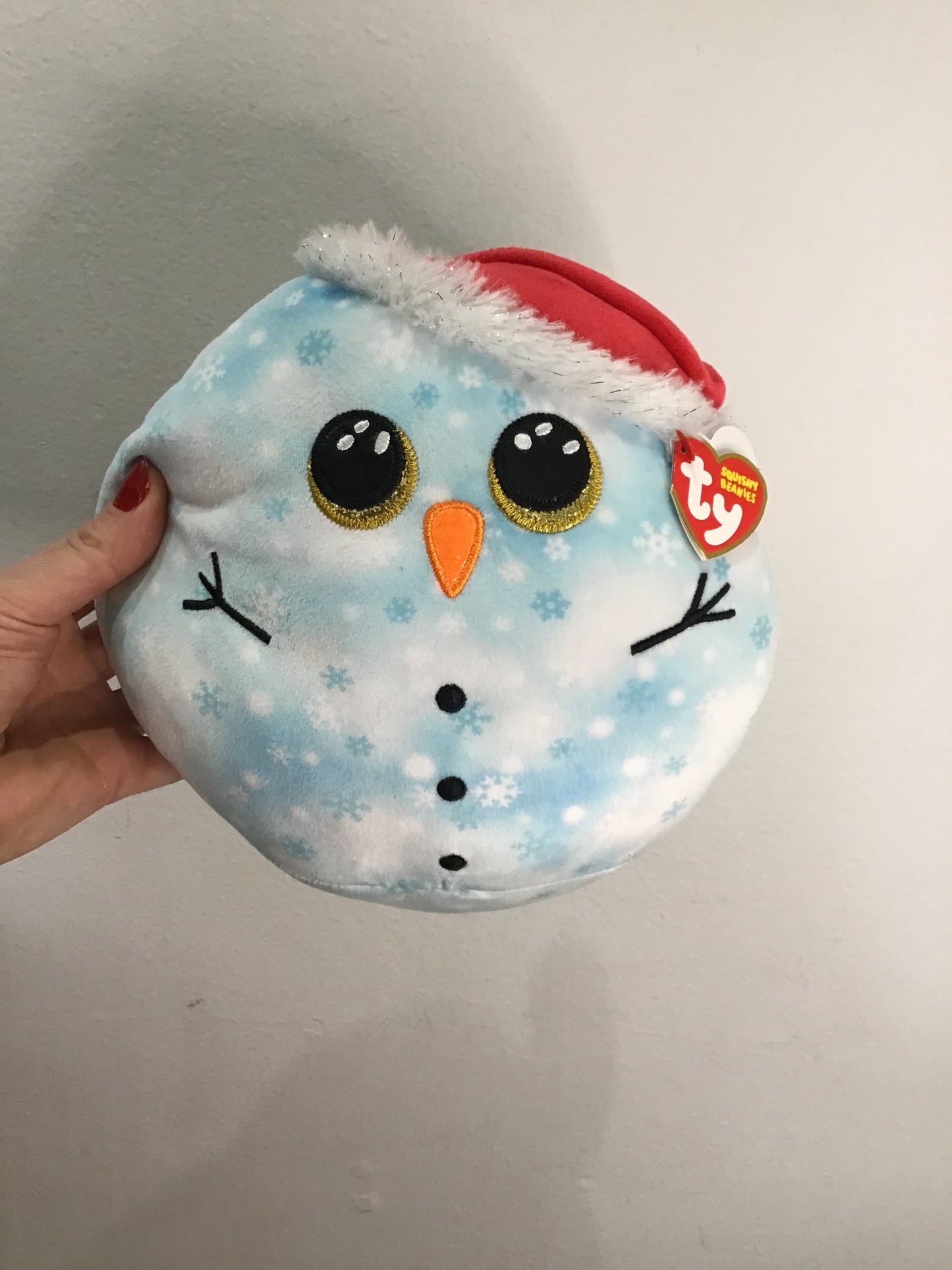 Ty squishy beanies snowman (Fleck)