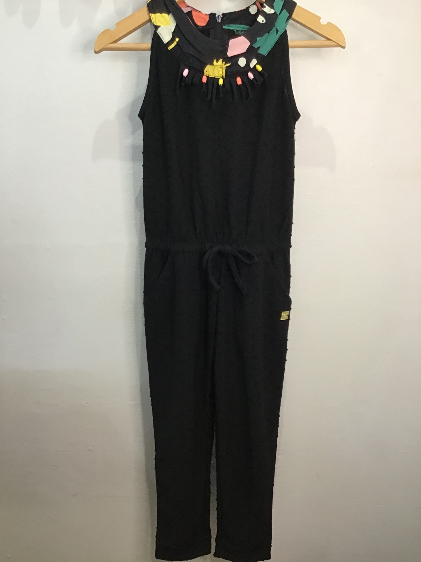 Romper deuxpardeux black 4y NEW