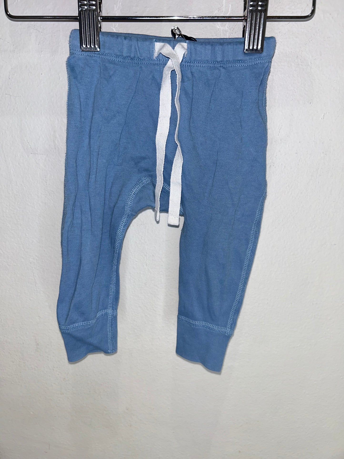 Sapling Heart Blue Pants 3-6m
