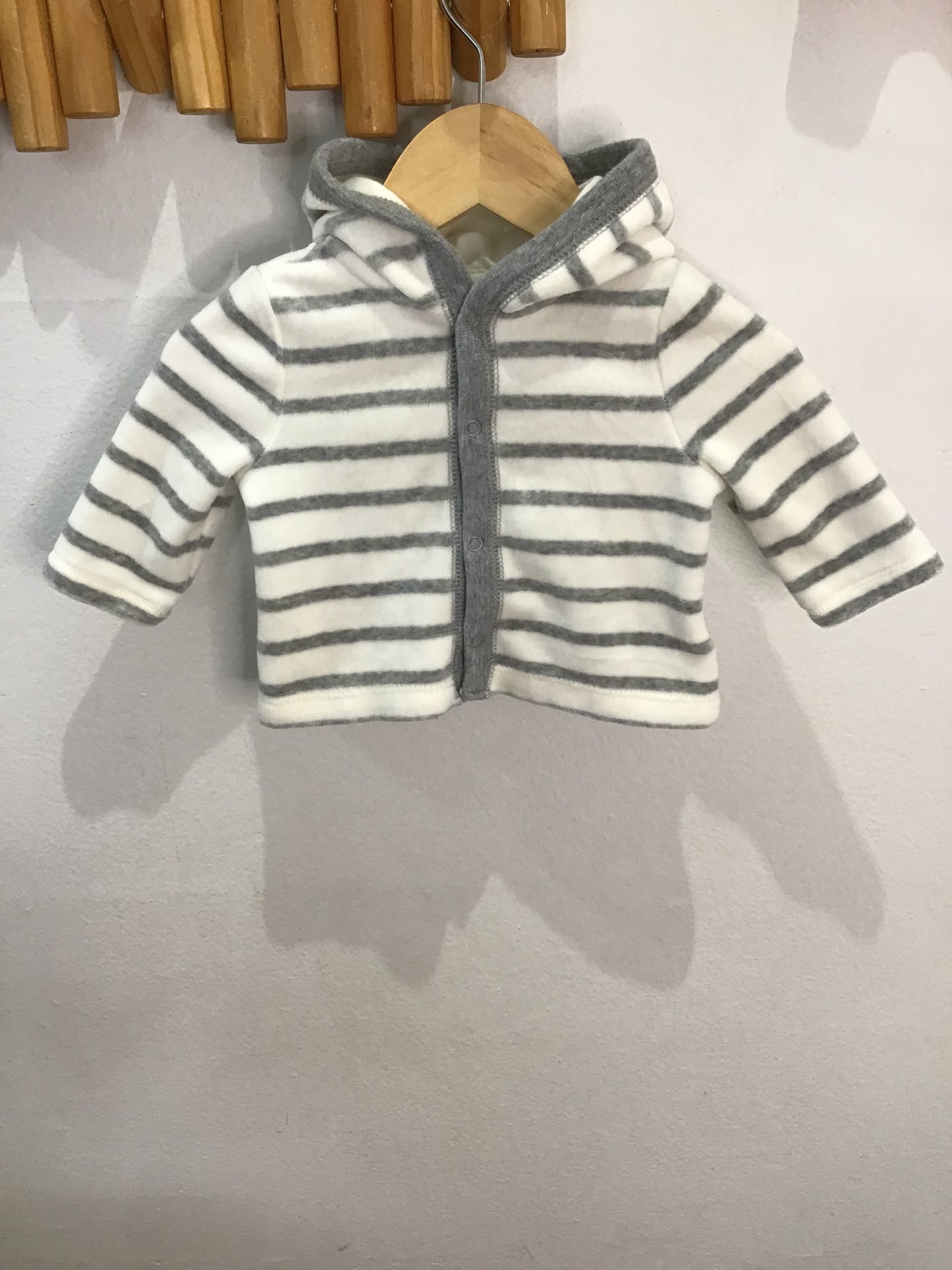 Terry grey sweater 0-3m