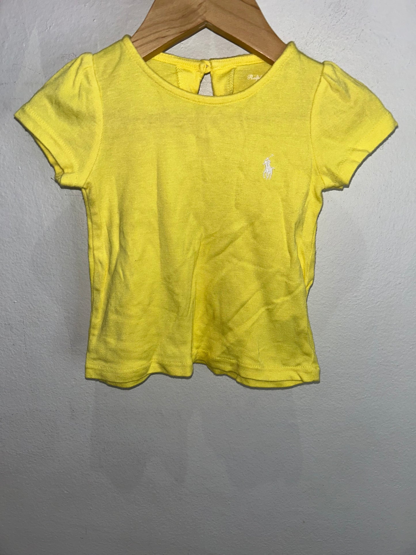 Yellow soft tee 9m
