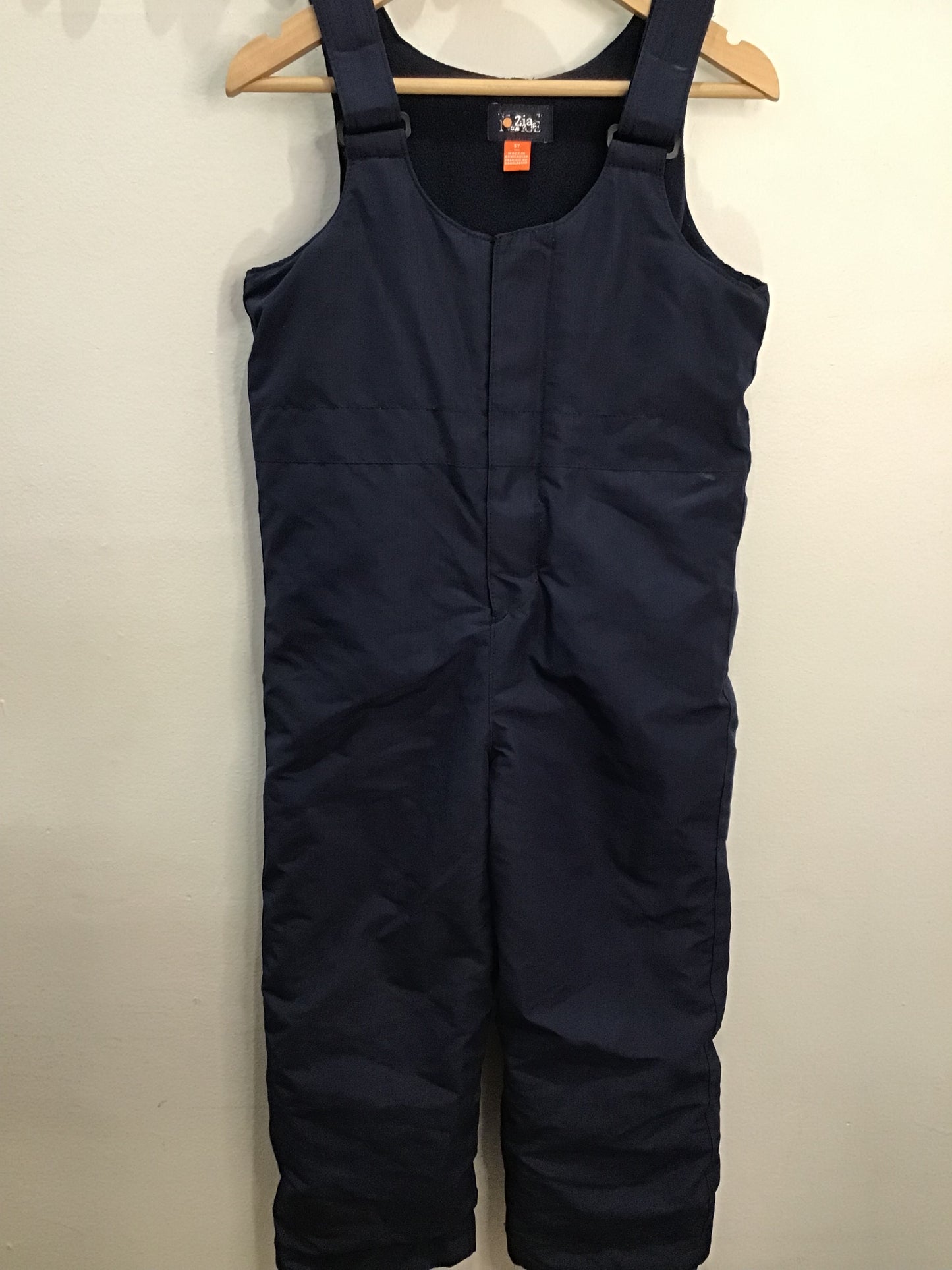 Blue bib snow pants 5y