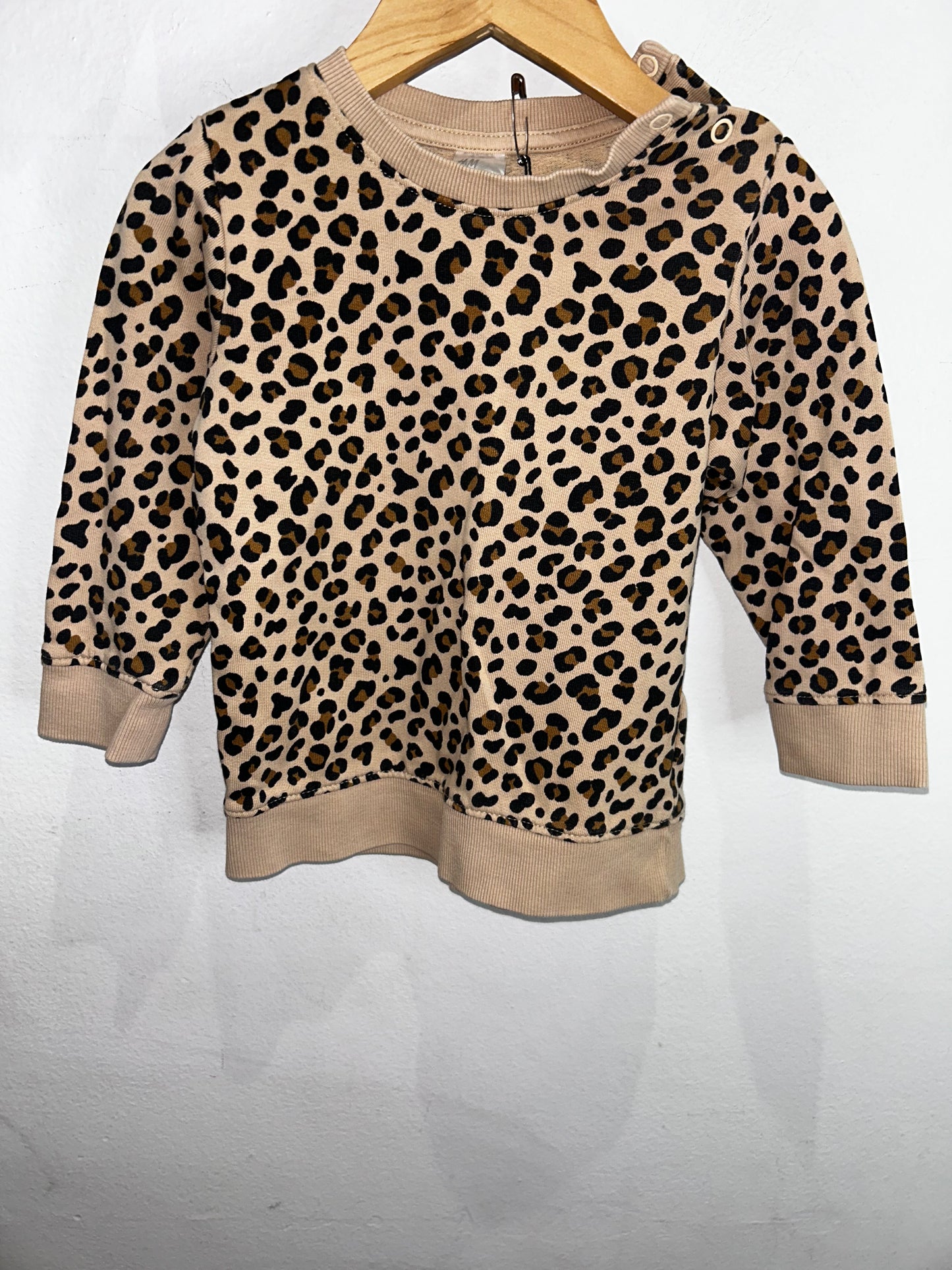 Classic leopard pullover 18-24m