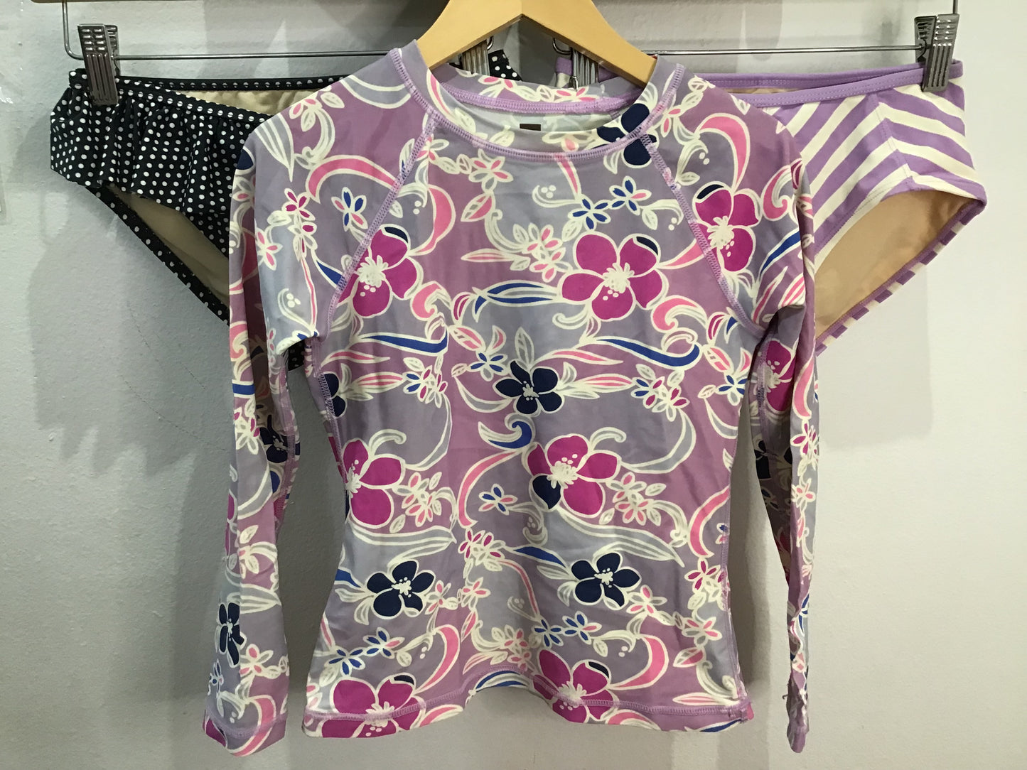 Tea Collection mix and match swim set 8y