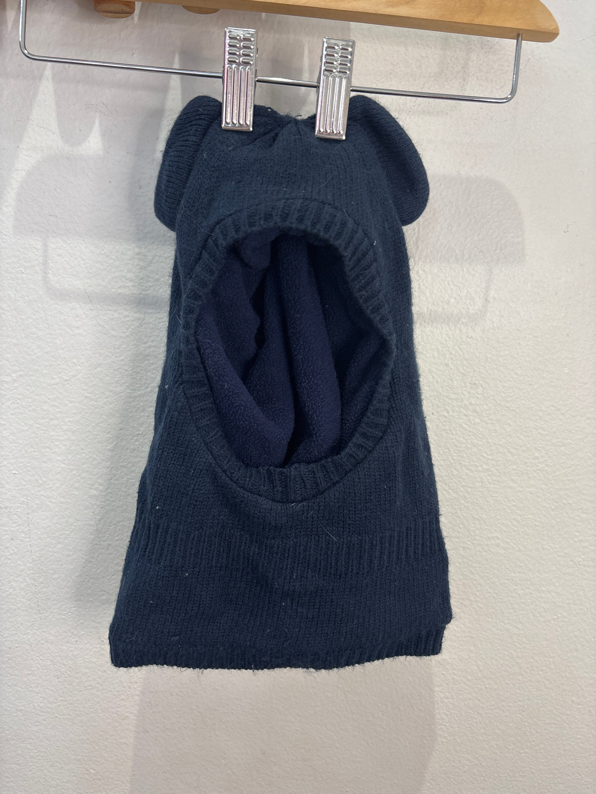 Navy balaclava hat 4-8y