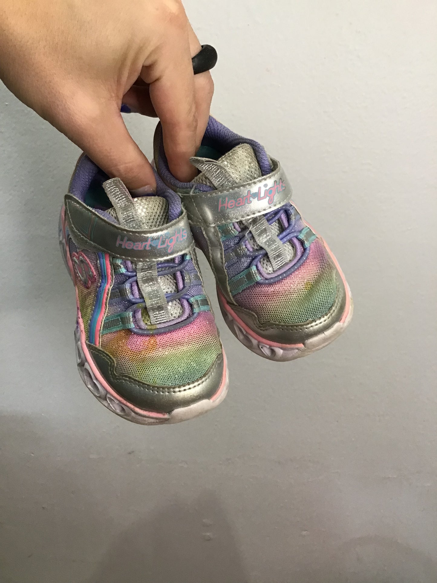 C7 Skechers heart sparkly shoes*