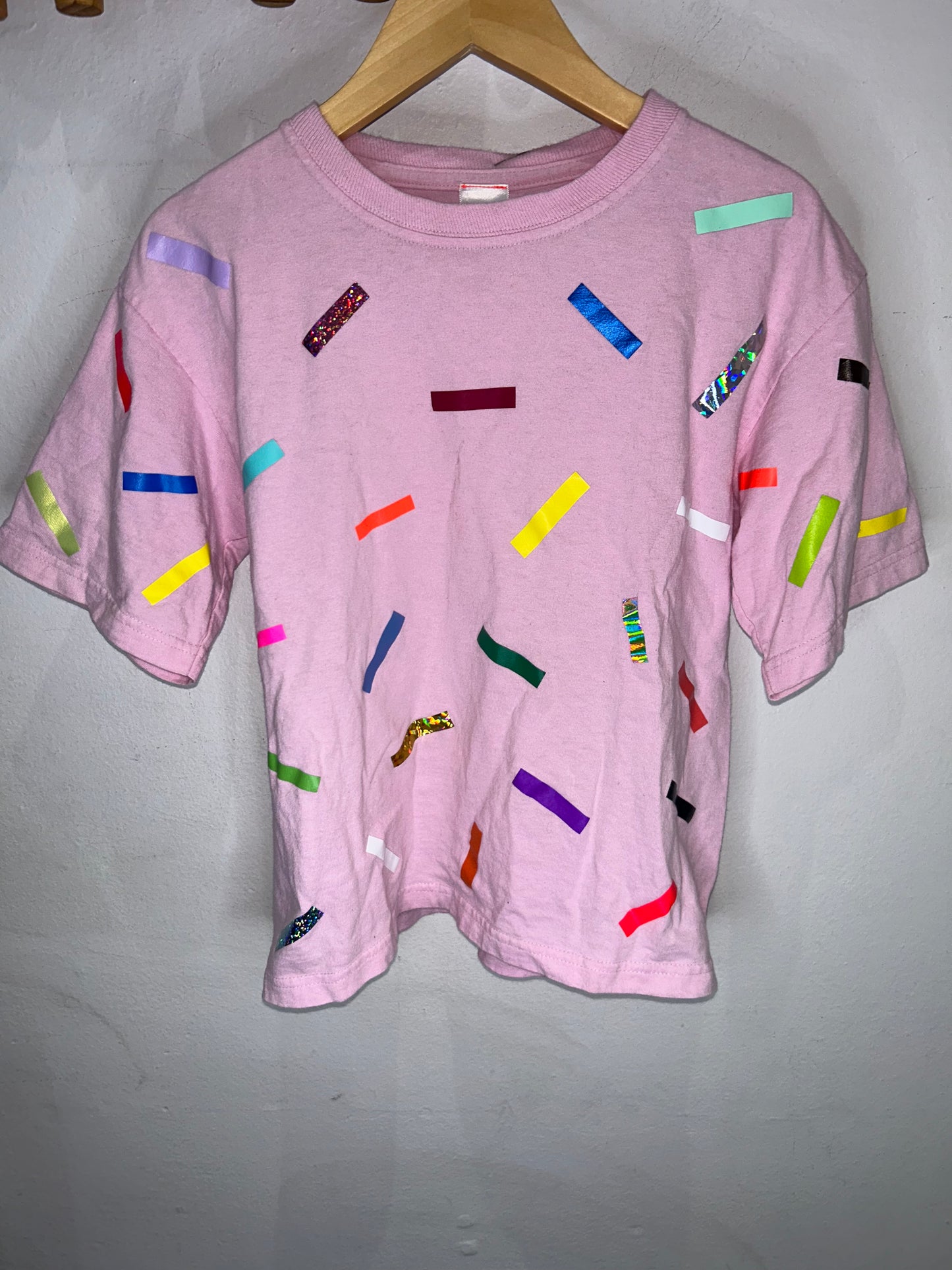 Okay Ok confetti tee 8y