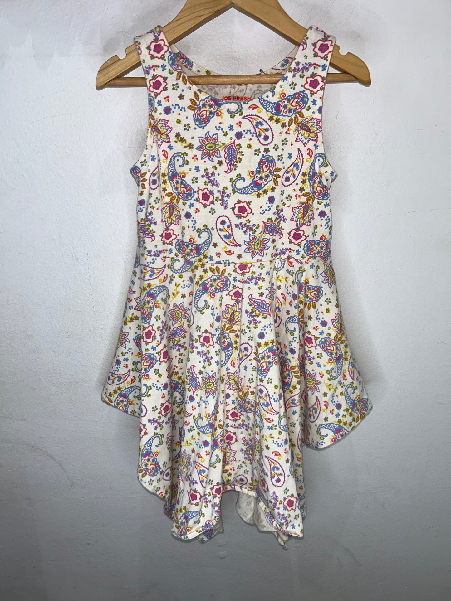 Paisley dress tanktop 5y