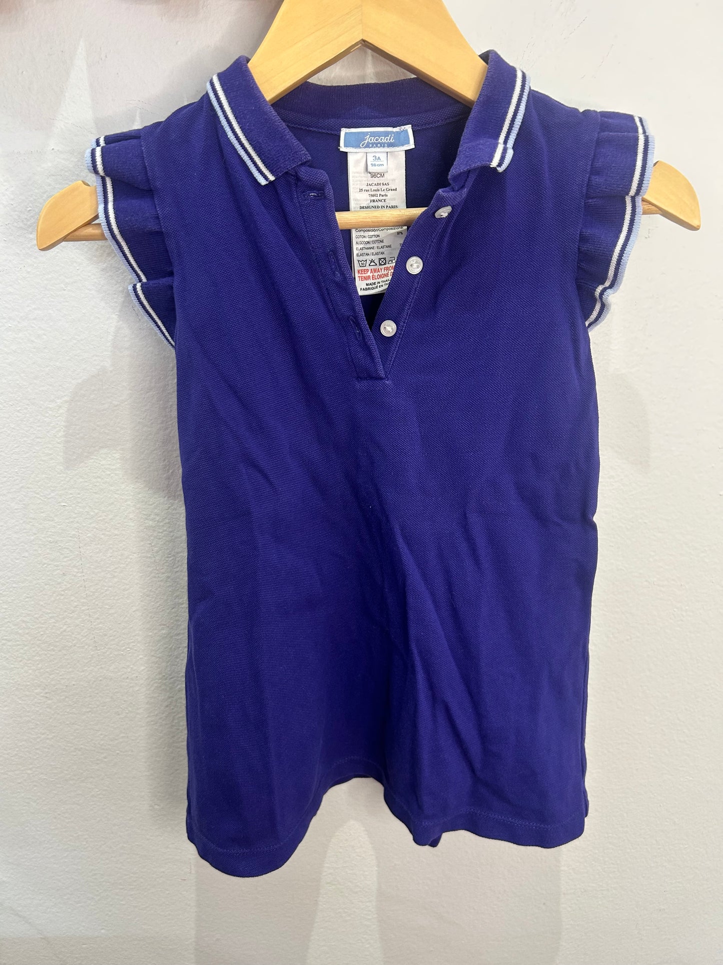 Purple mini tennis dress 3y