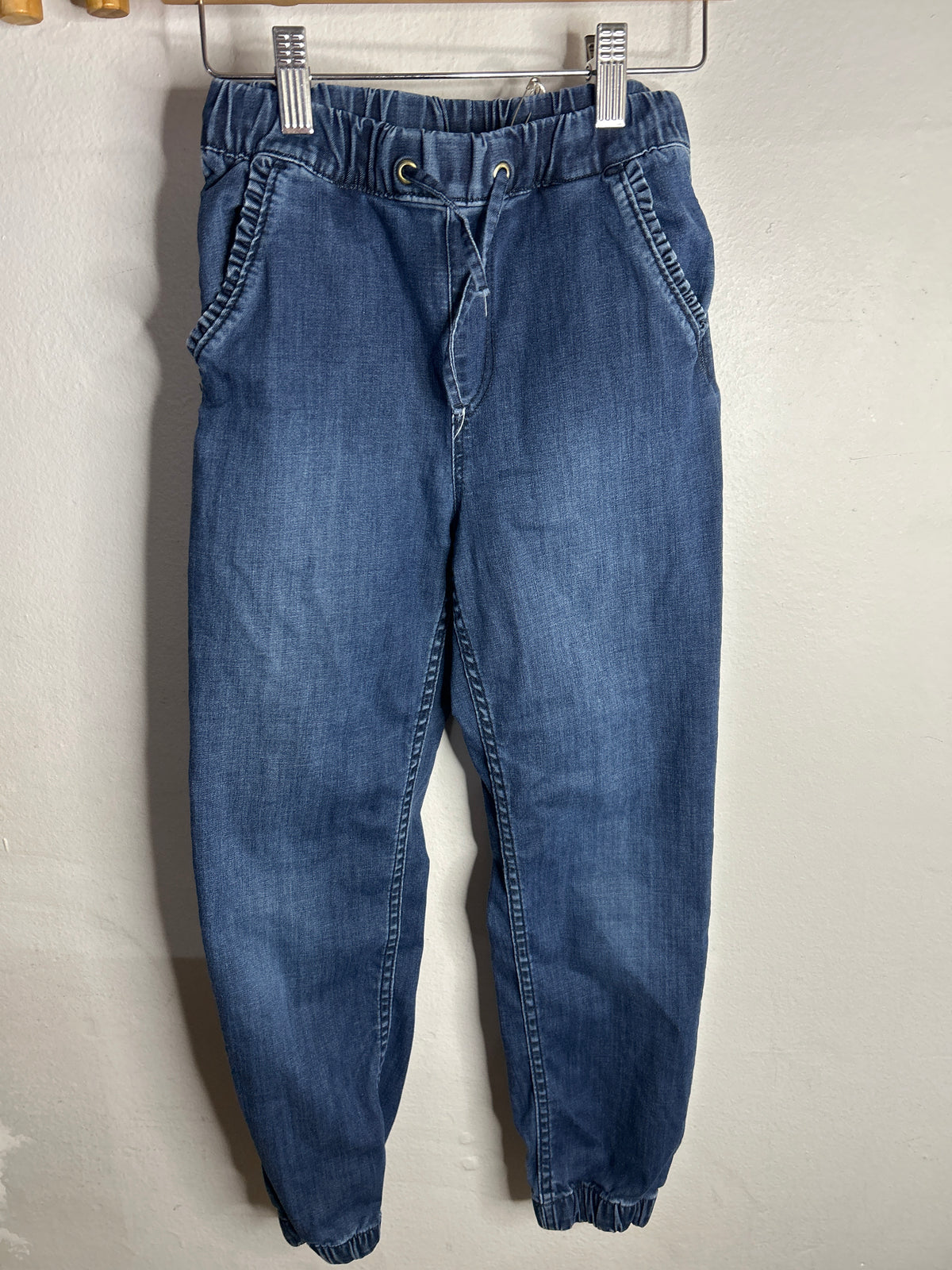 Stretch denim jogger 8-9y