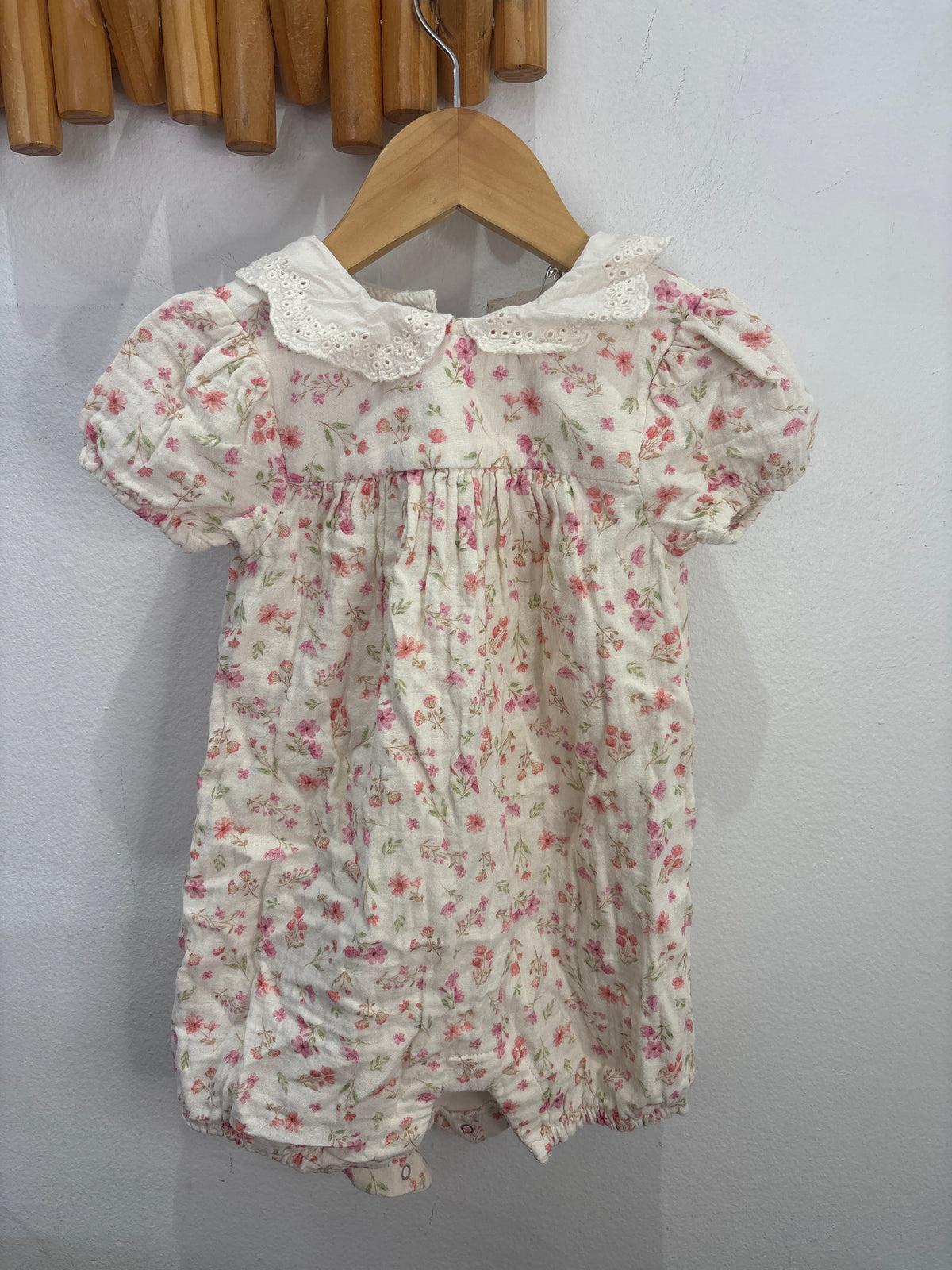Coquette romper 12-18m