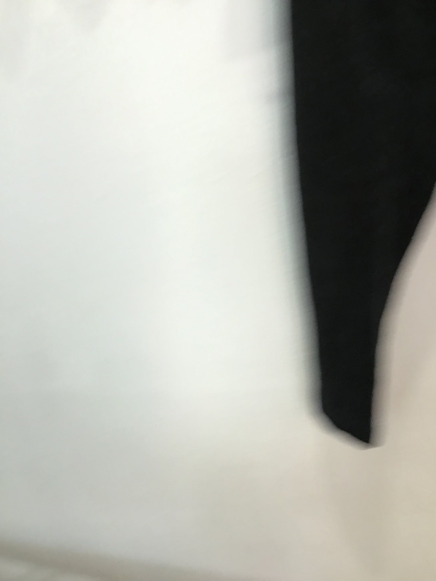 Pants black ribbed 9-12m