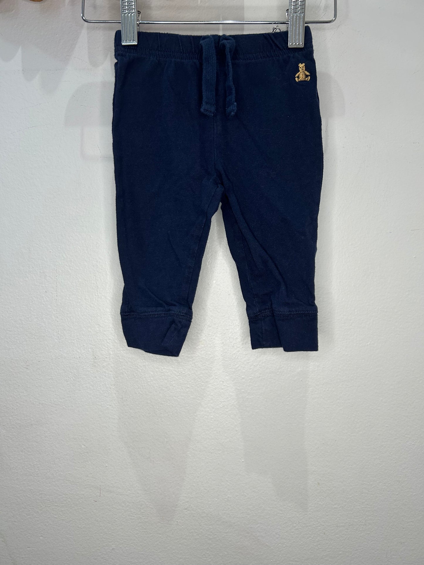 Navycotton pants 6-12m