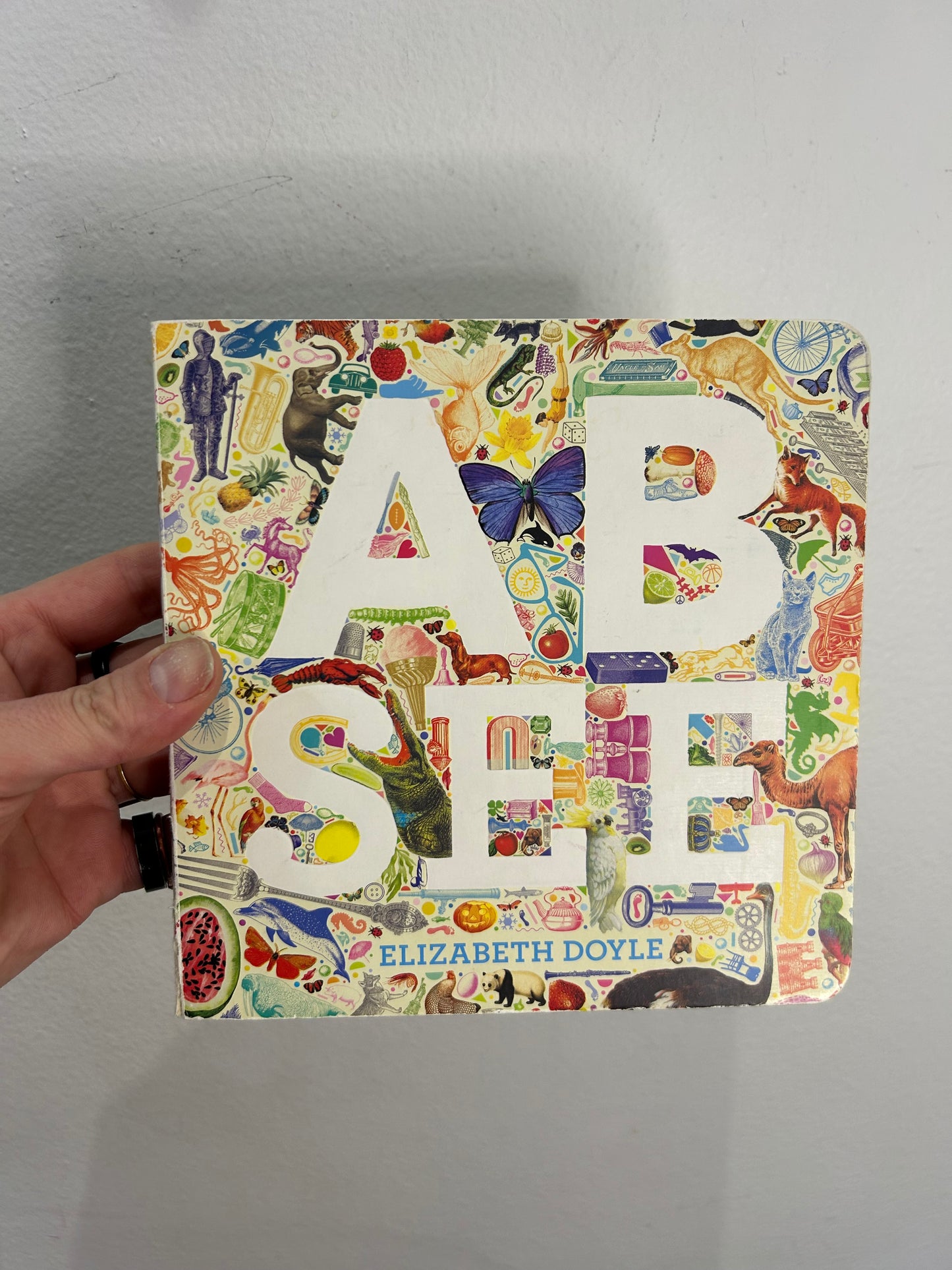 A B See board book