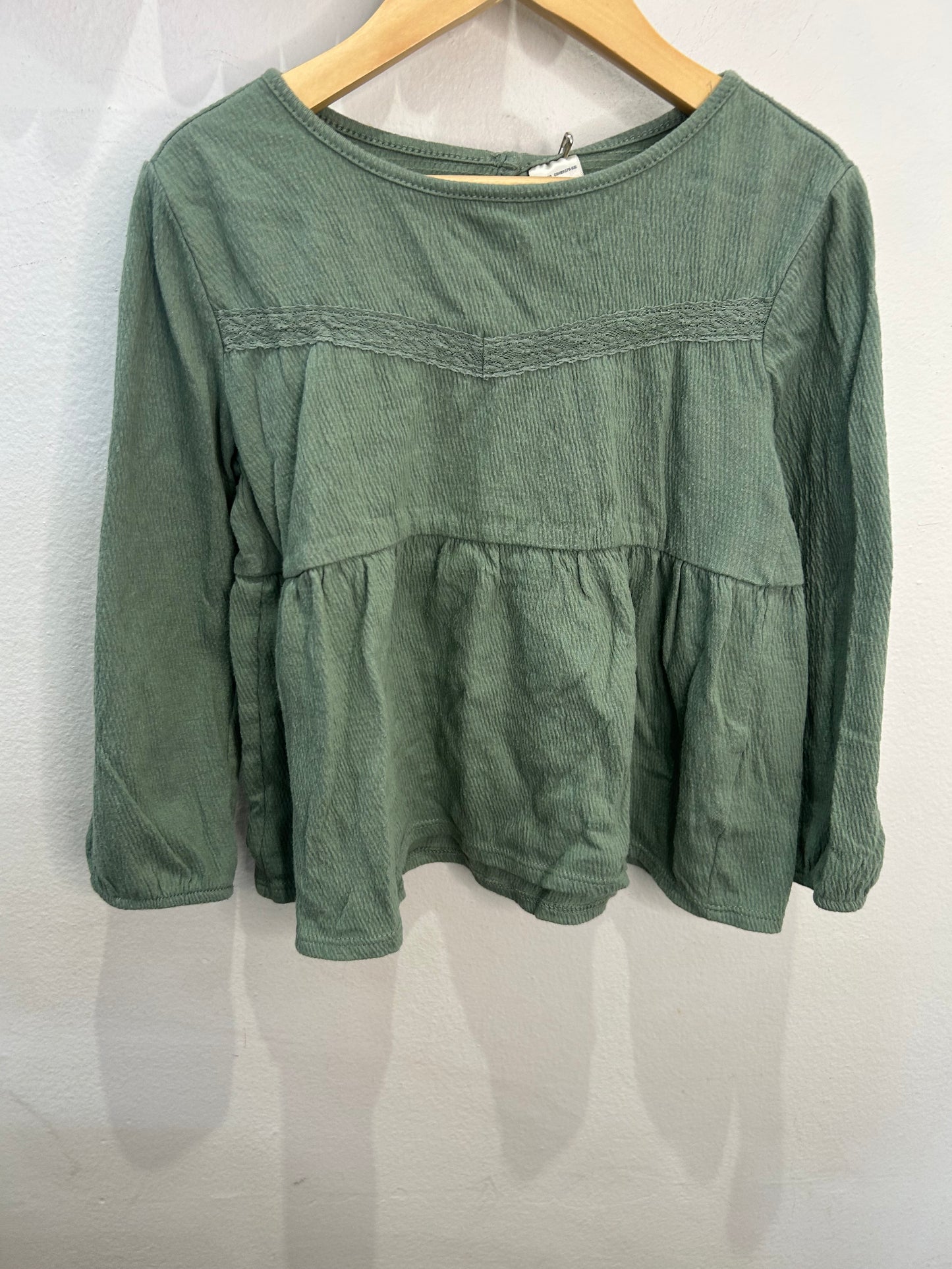 Olive blouse 5y