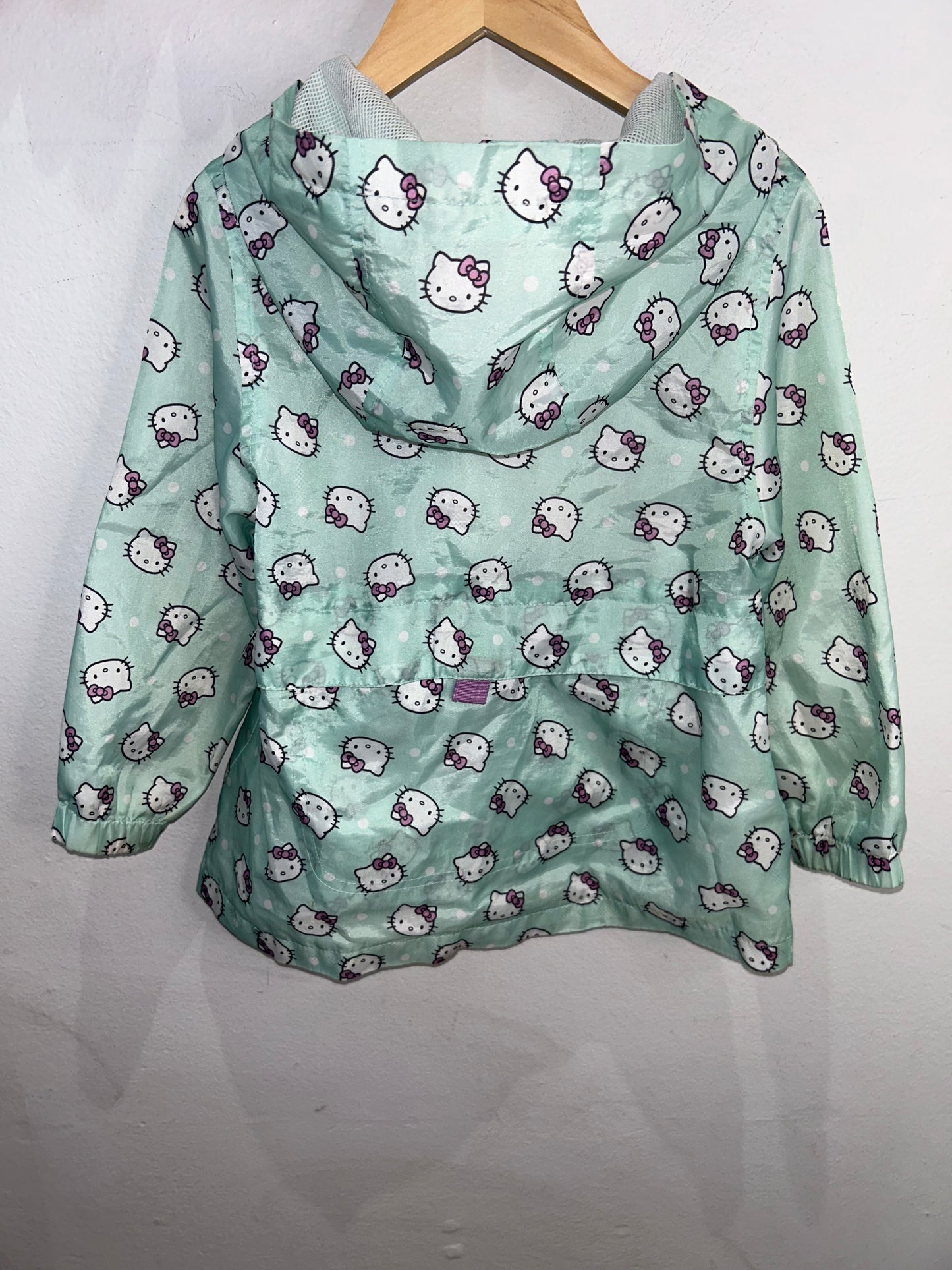 Hello kitty rain jacket 4y