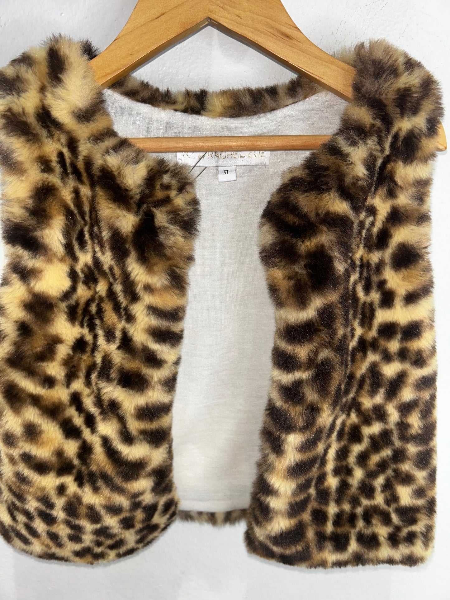 Leopard vest 3y