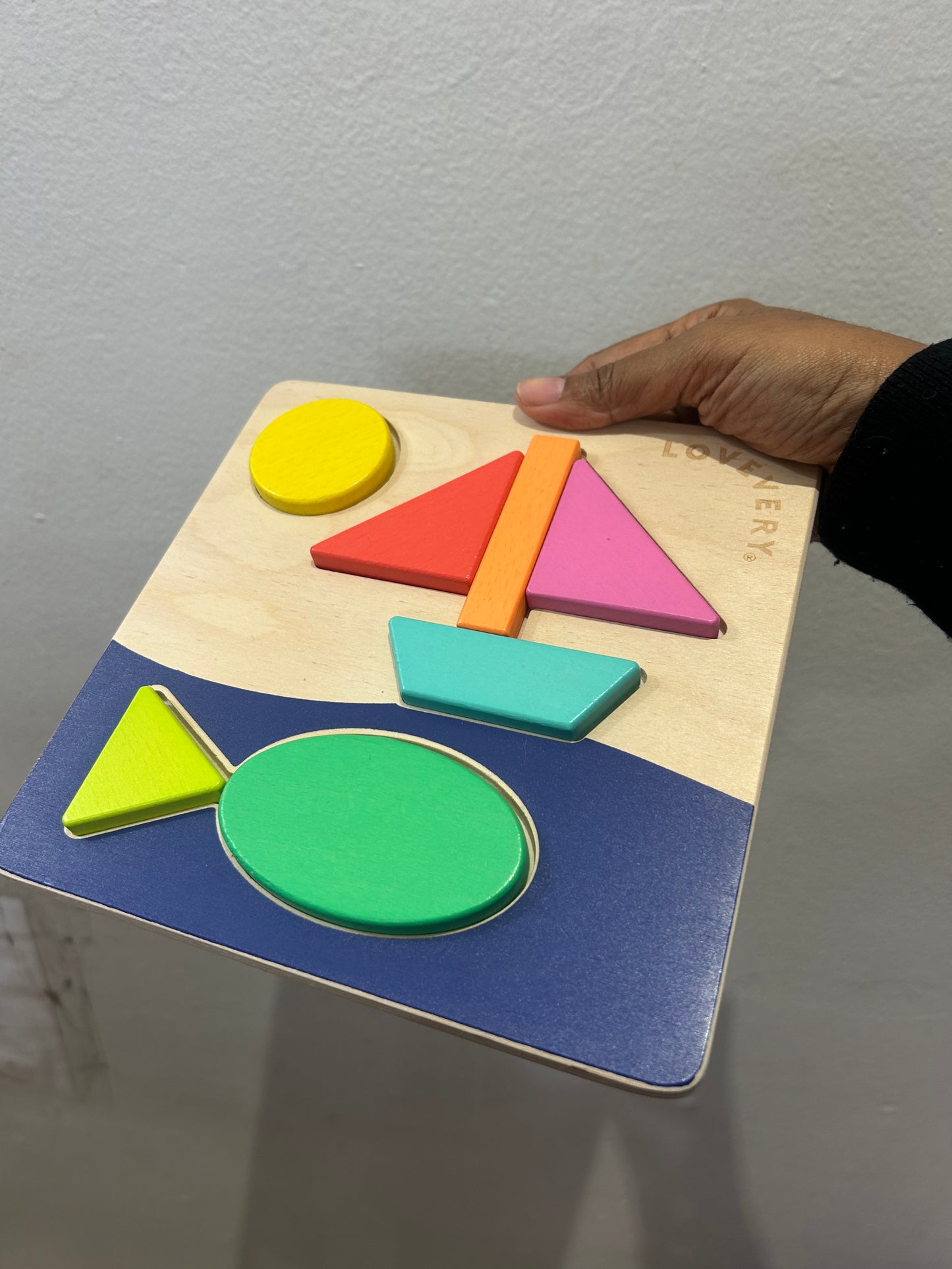 Lovevery double sided sunny day puzzle