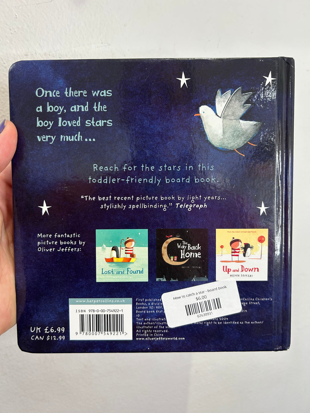 How to catch a star - board book
