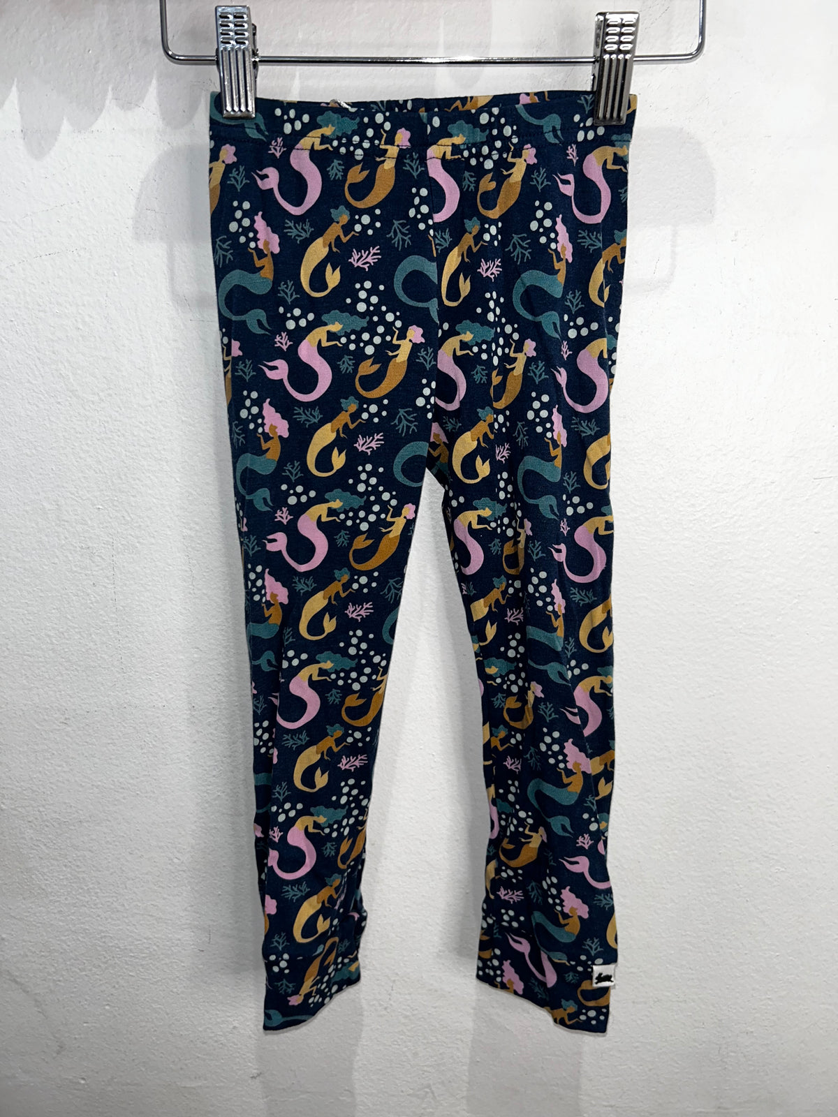 Little and Lively mermaid leggings 3y