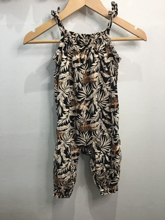 Romper tiger 6-12m