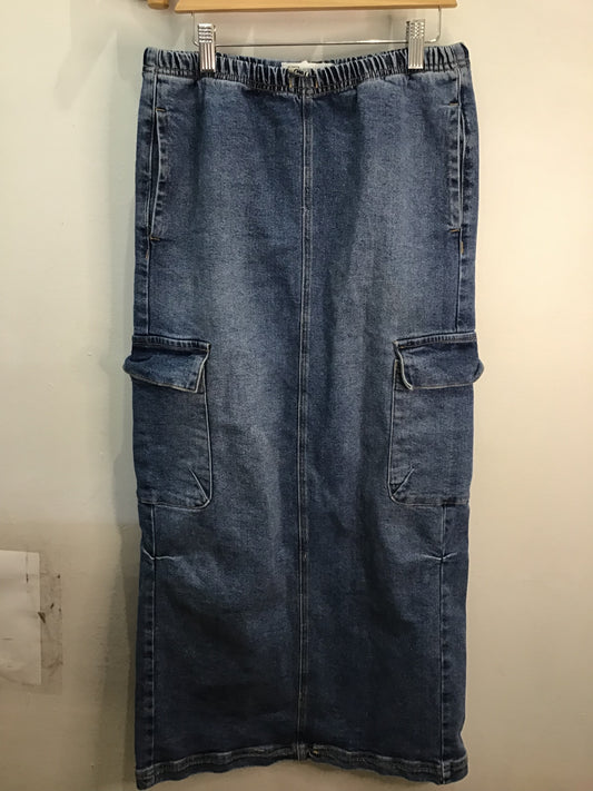 Denim "parachute" skirt - adult XS
