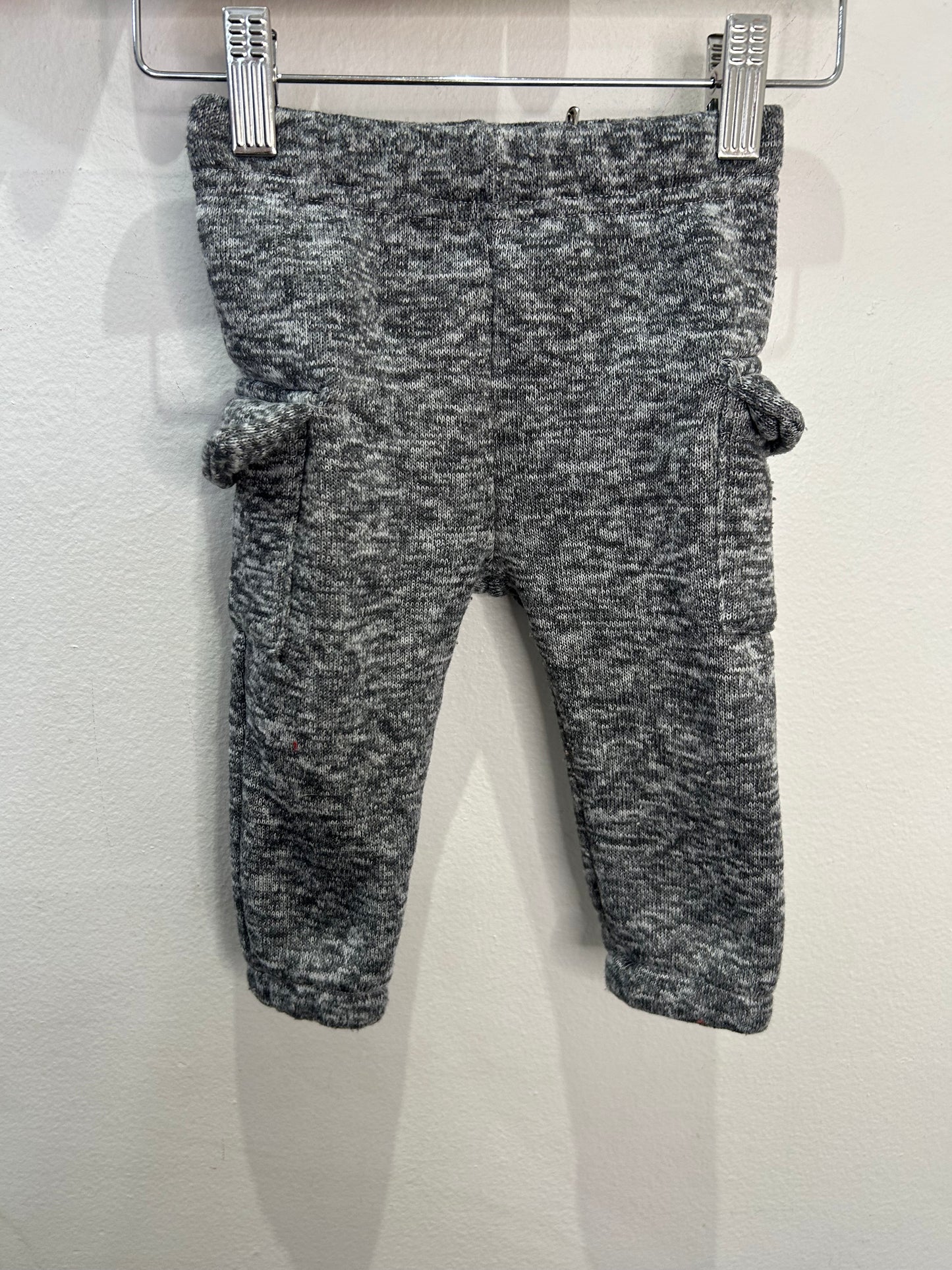 Grey fleece lined jogggers 12m
