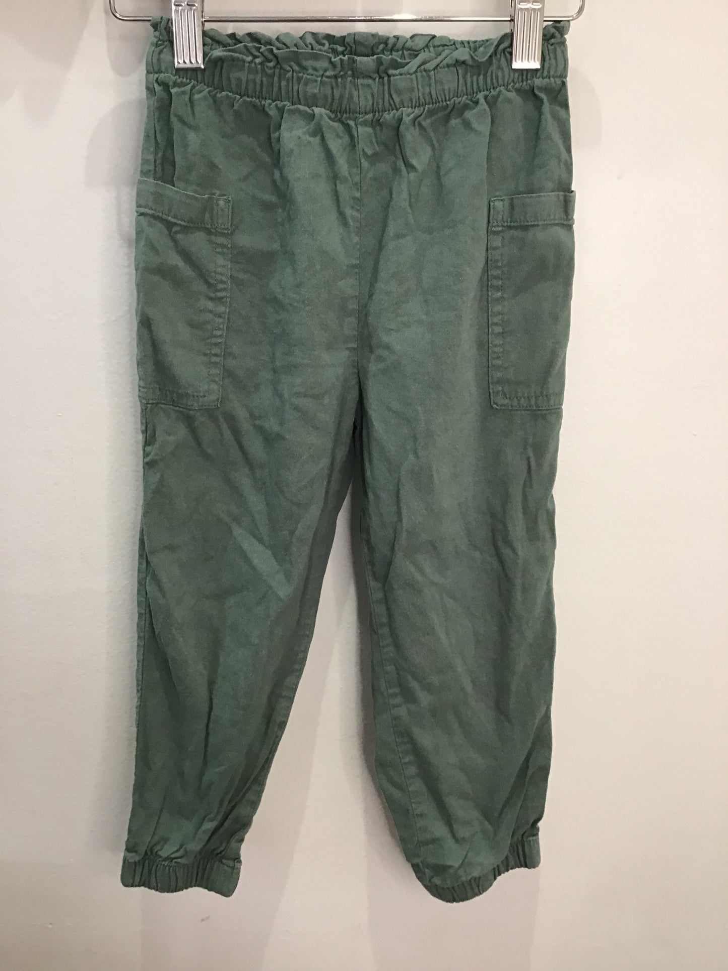 Teal breezy pants 4y