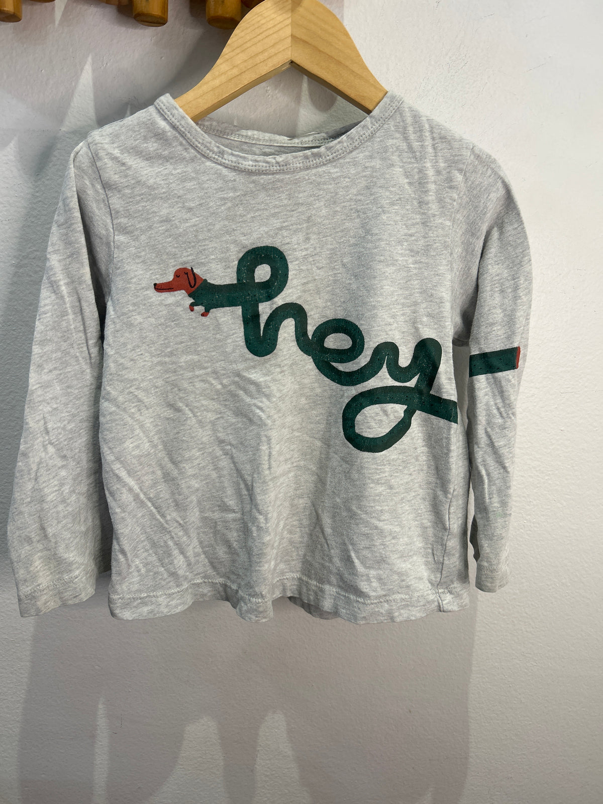 Hey dog longsleeve 3y