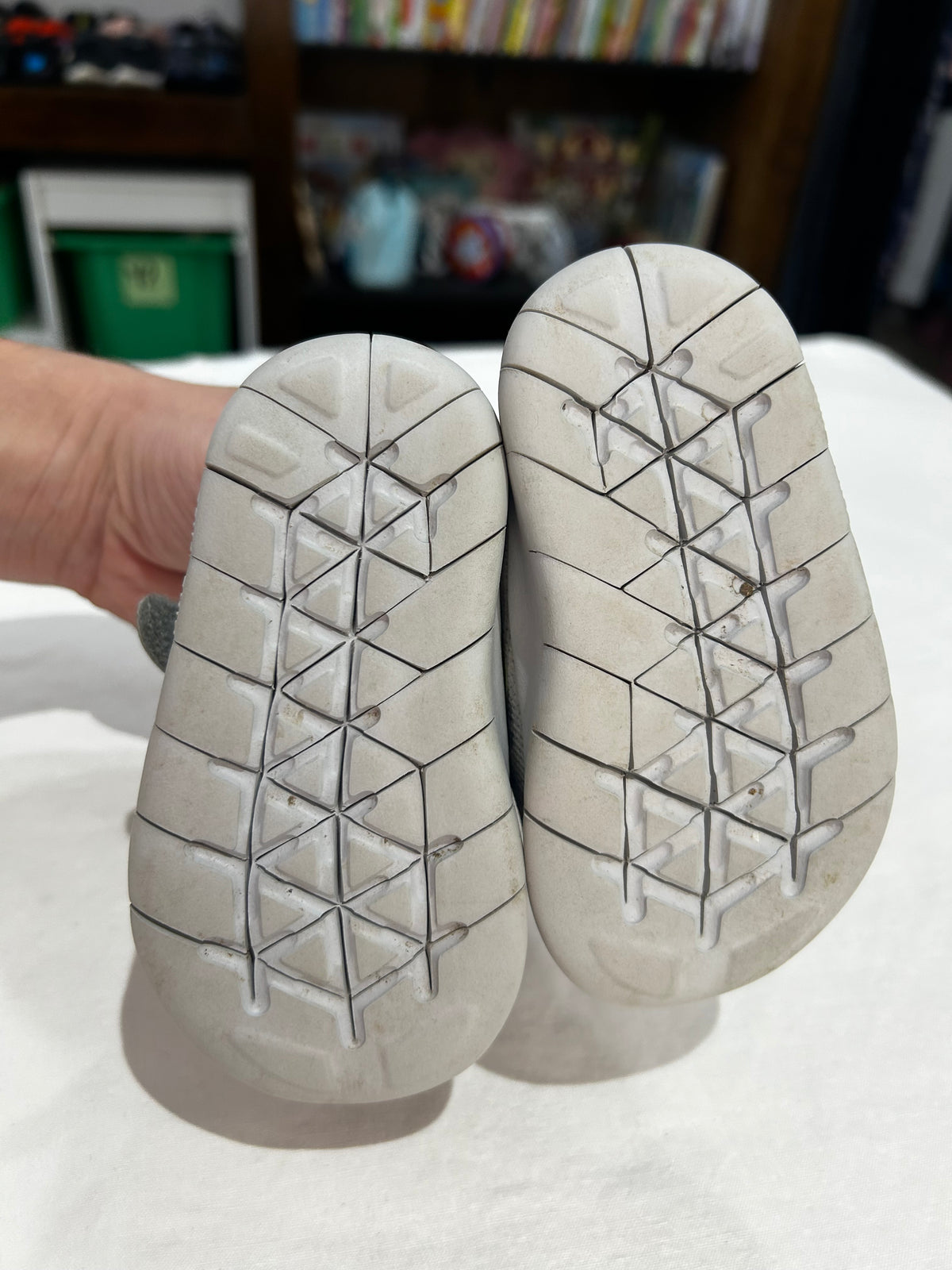 C4 grey Nike sneakers