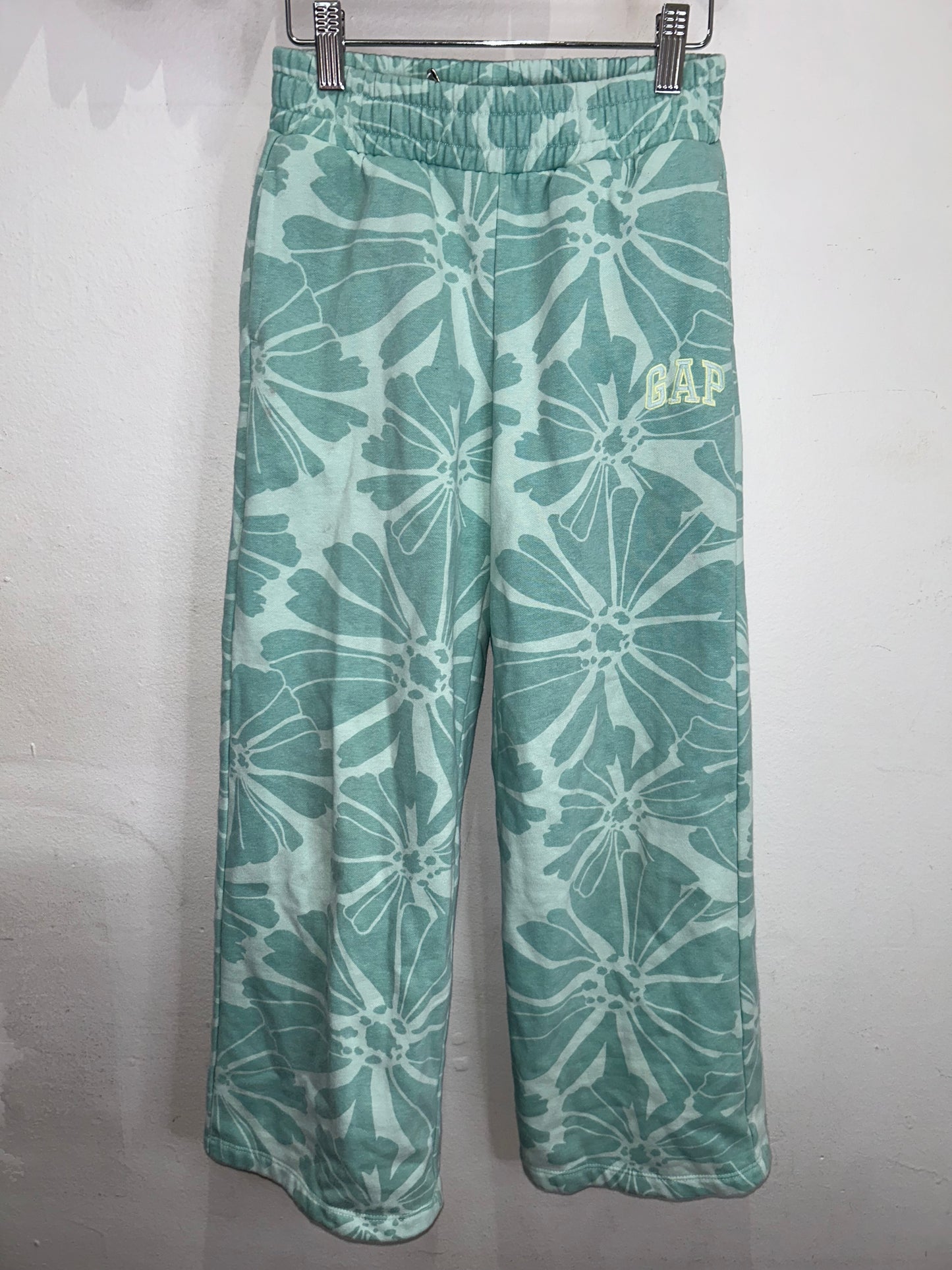 Teal print joggers 10y
