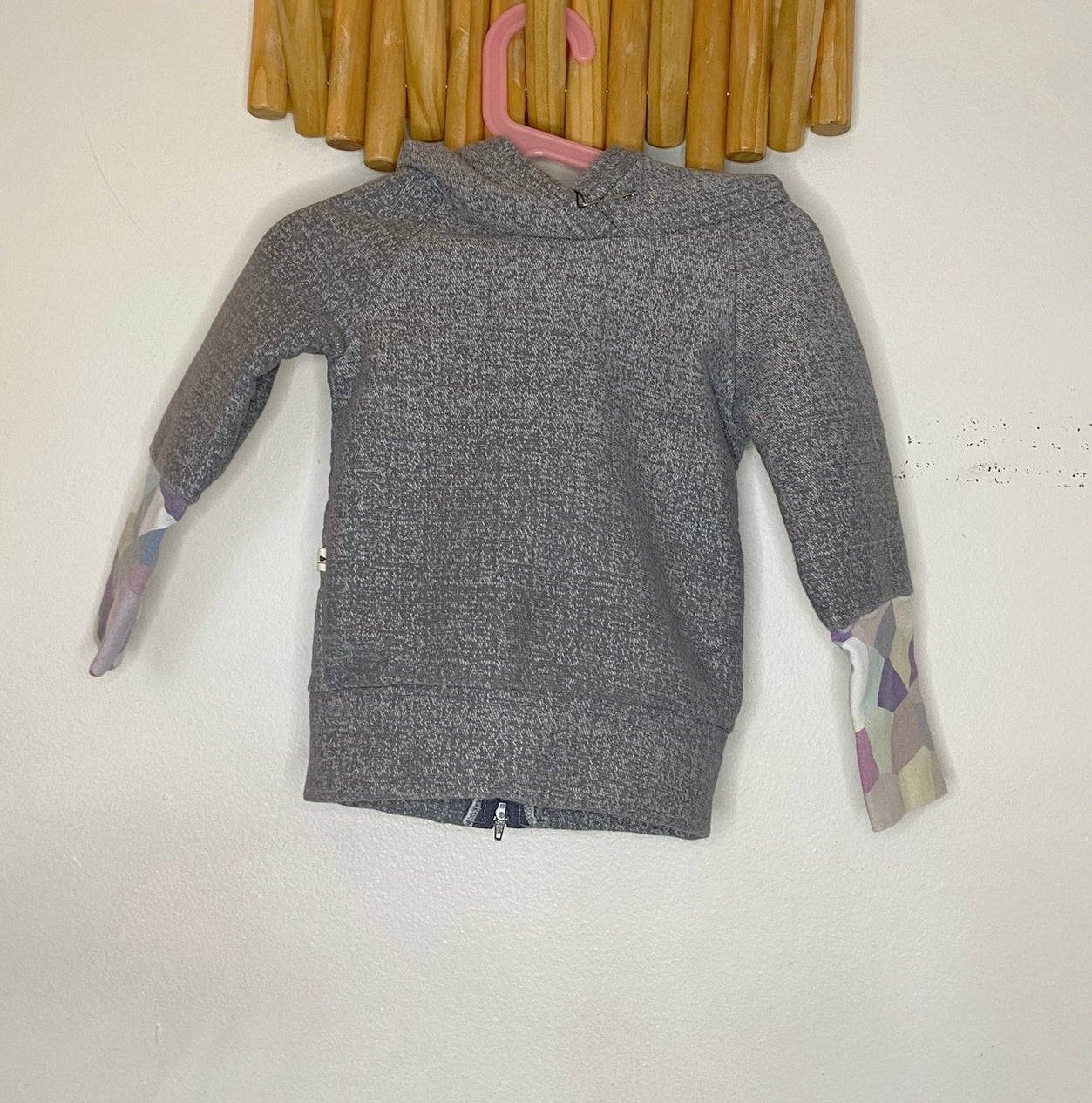 Two Little Birds handmade hoodie 6-18m