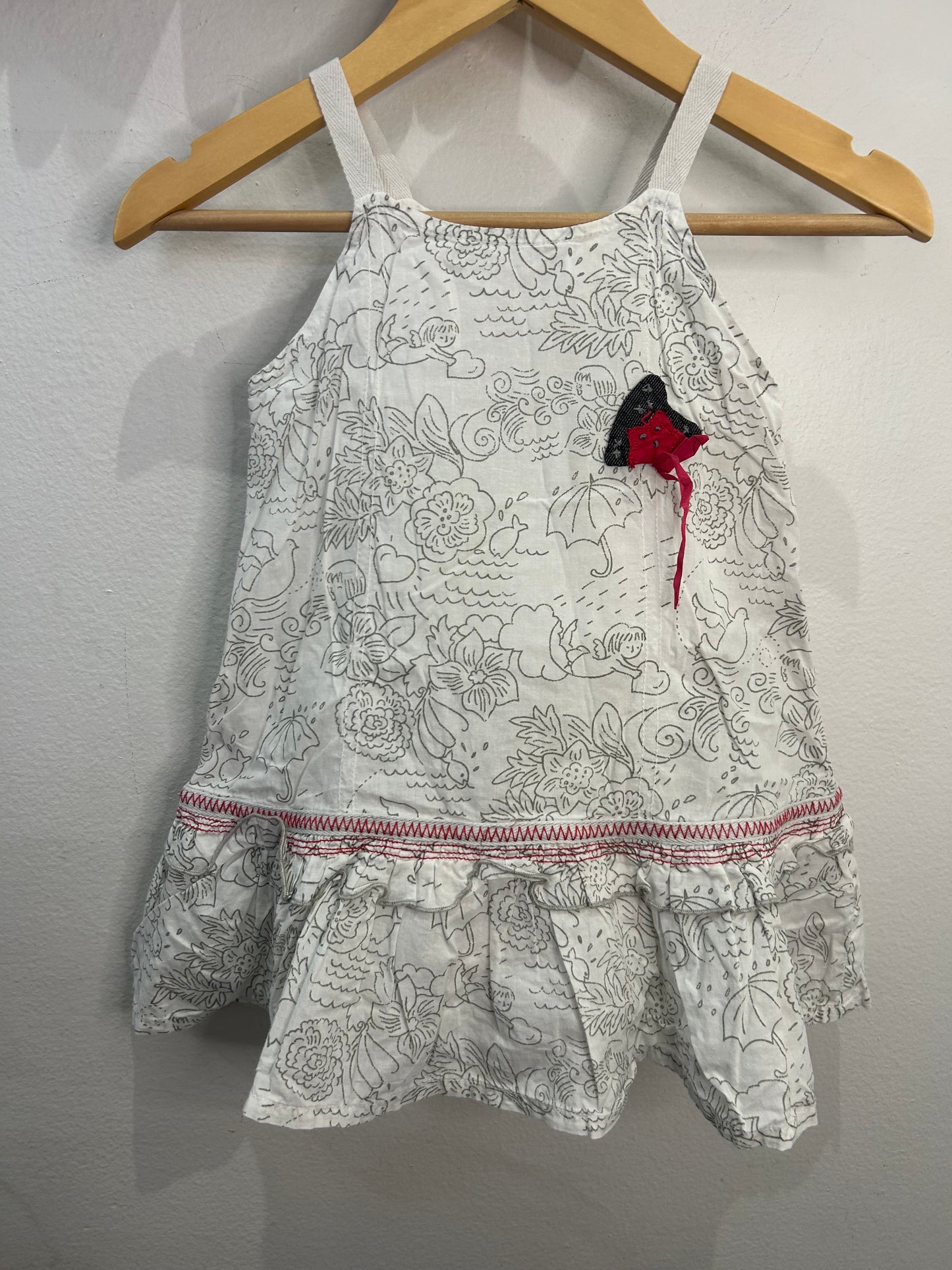 Batik print dress 18m