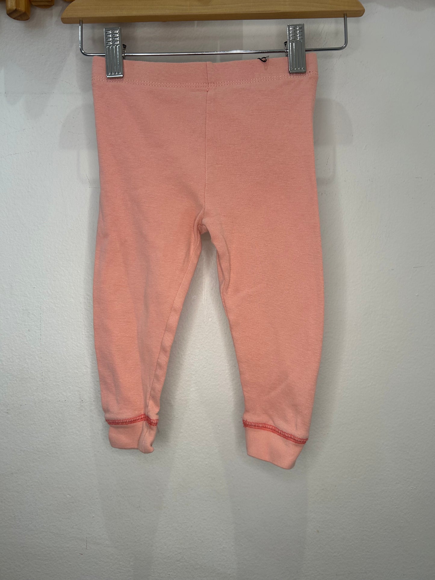 Light pink leggings 2y