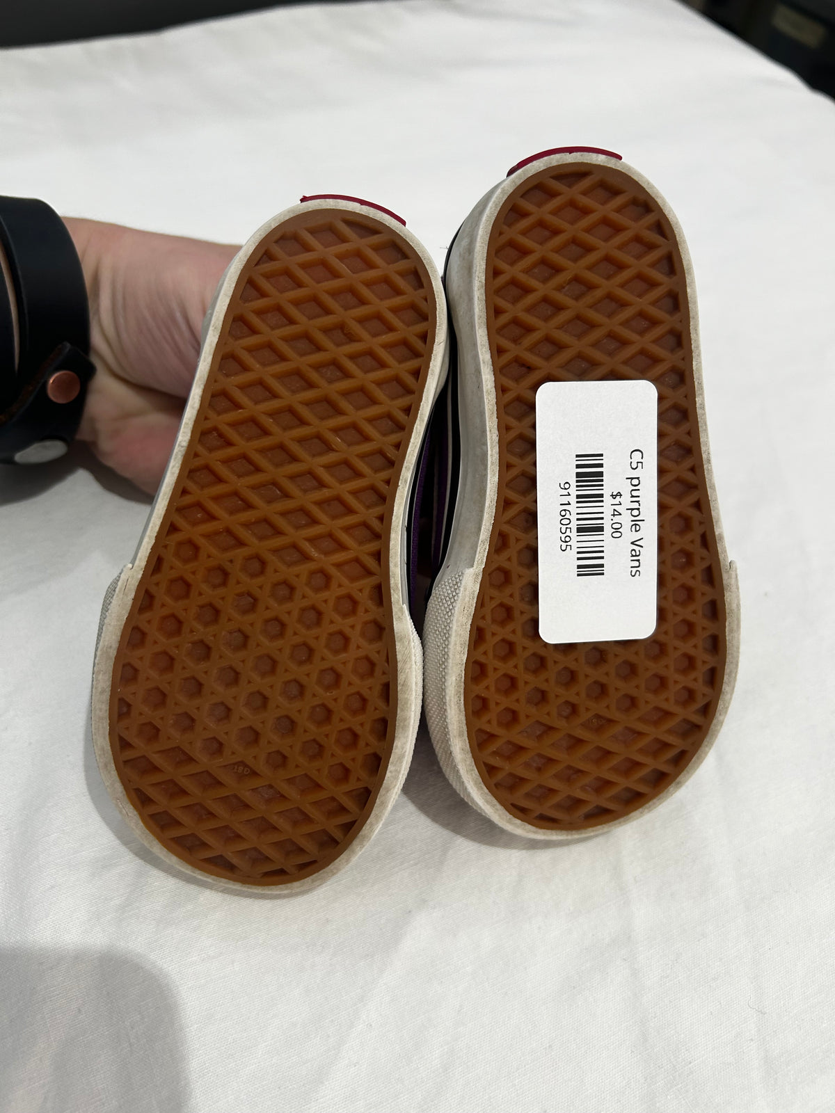 C5 purple Vans