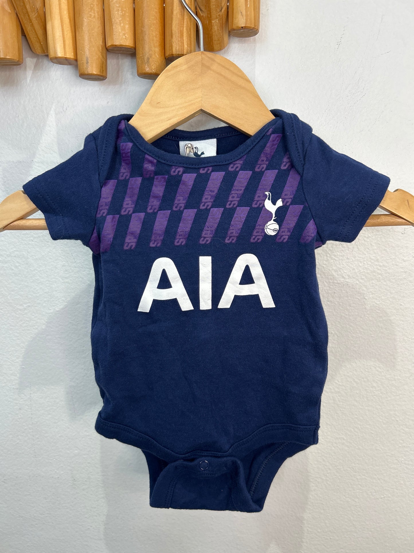 Tottenham FC blue onesie 3-6m