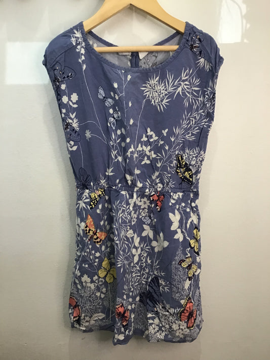 Dress blue butterflies 6-7y