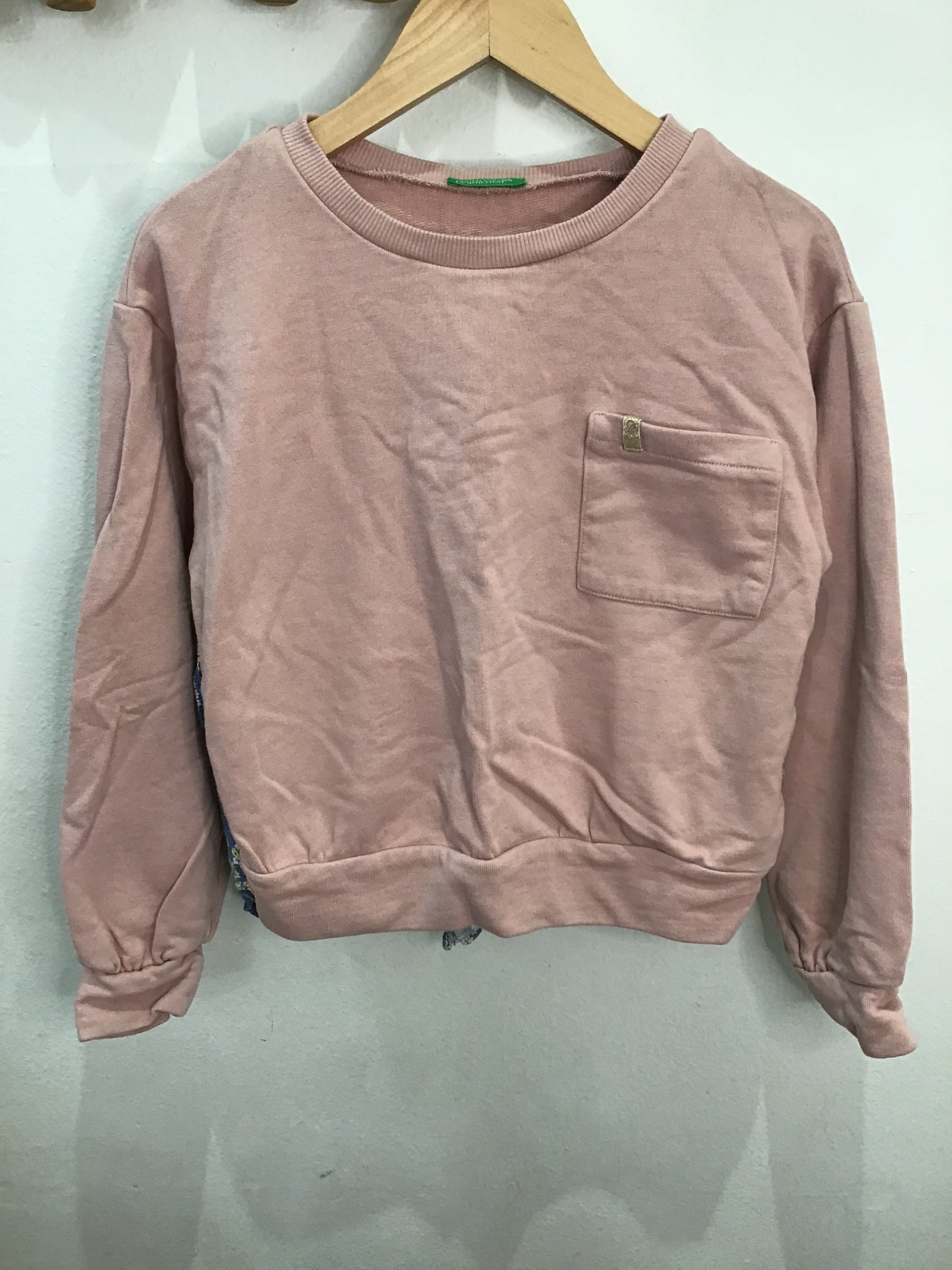 Sweater pink printed 6y