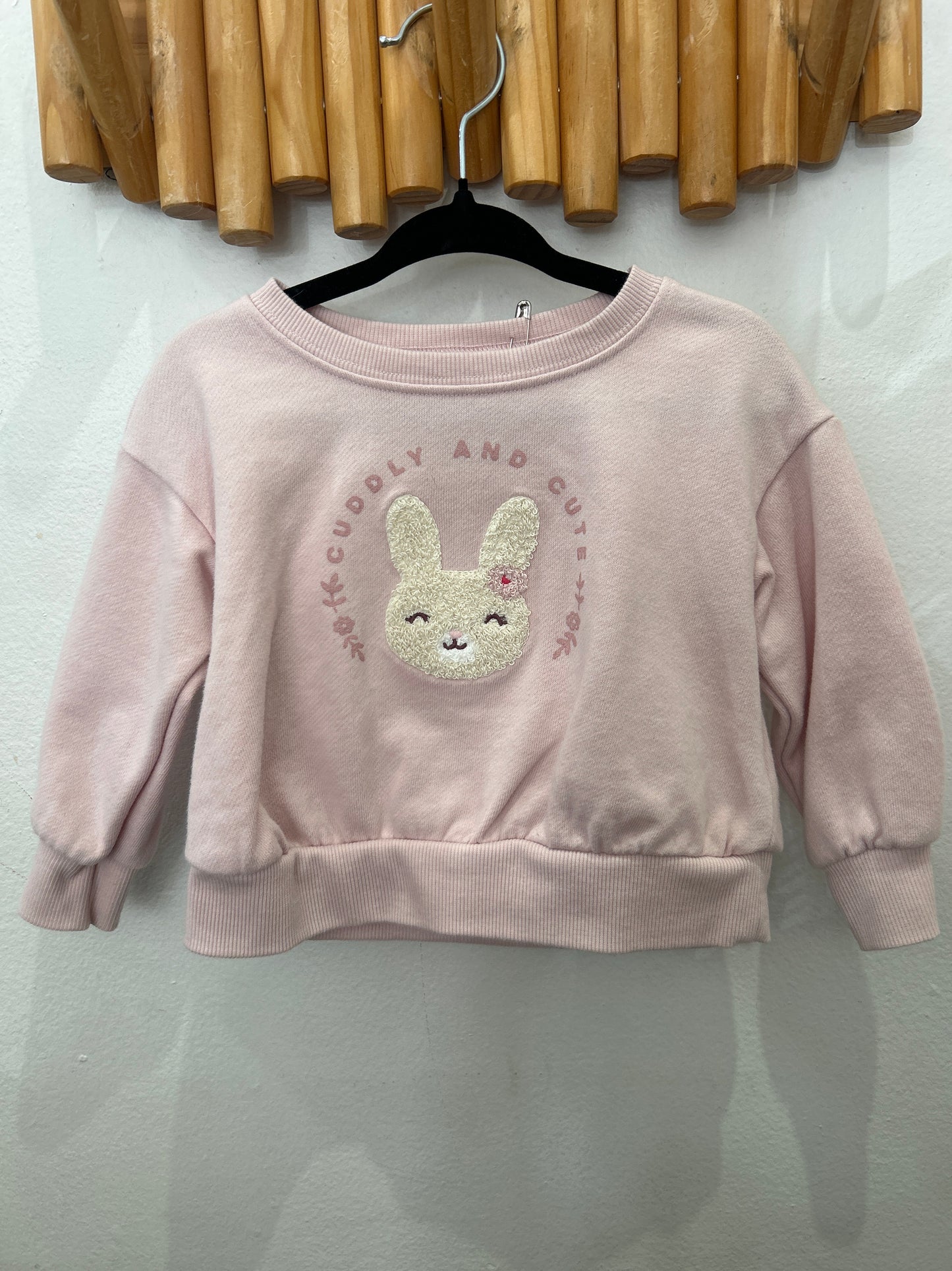 Pullover pink cuddly and cute 18m