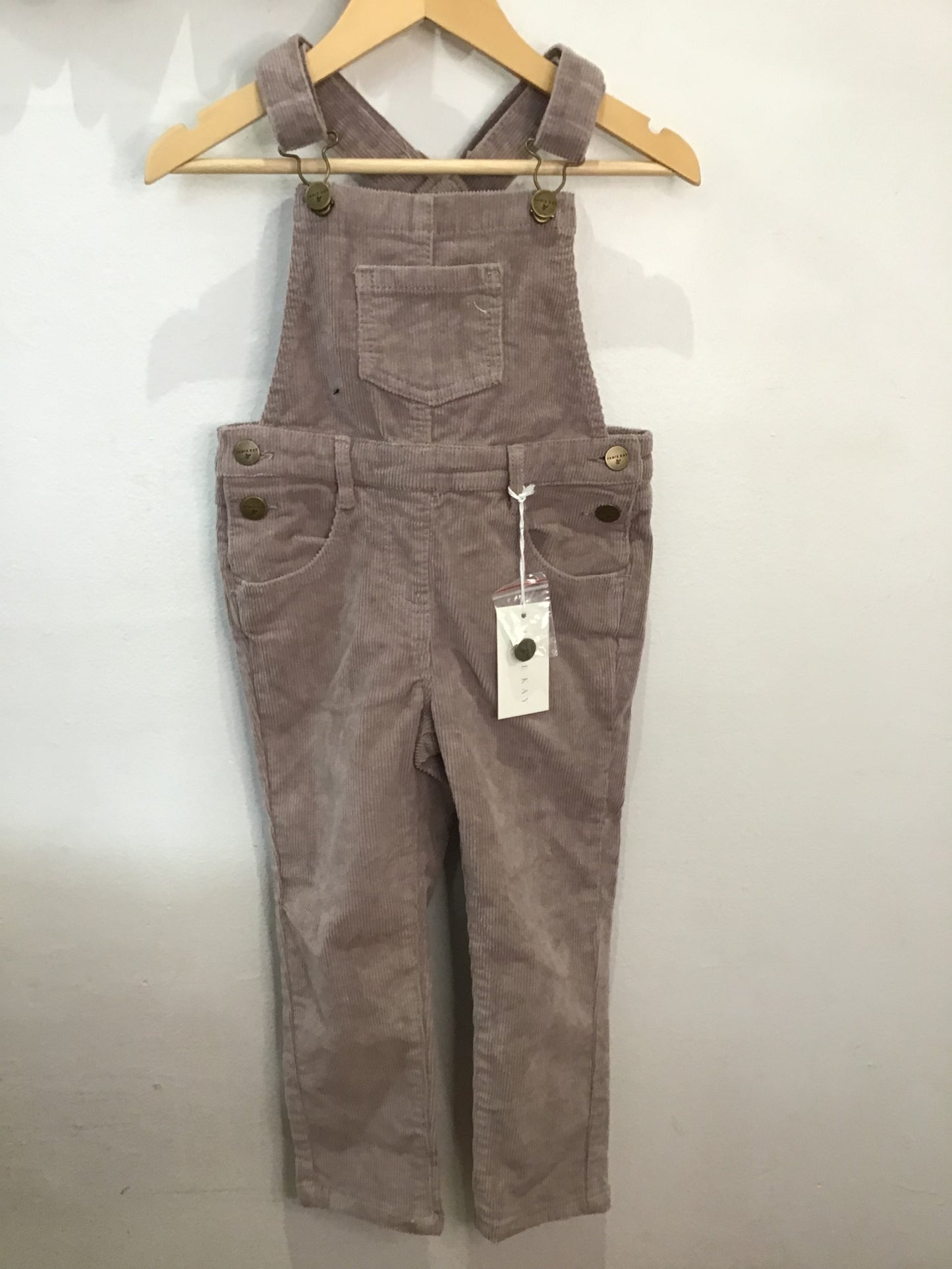 Jamie Kay lavender overalls 5y NEW