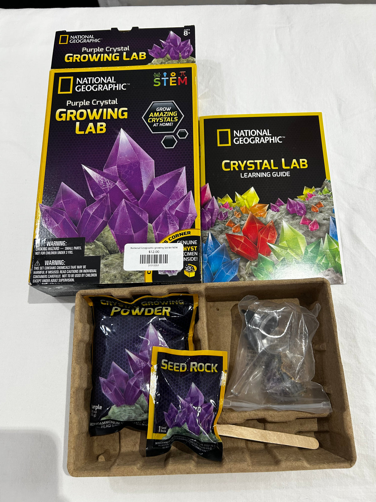 National Geographic growing lab kit NEW
