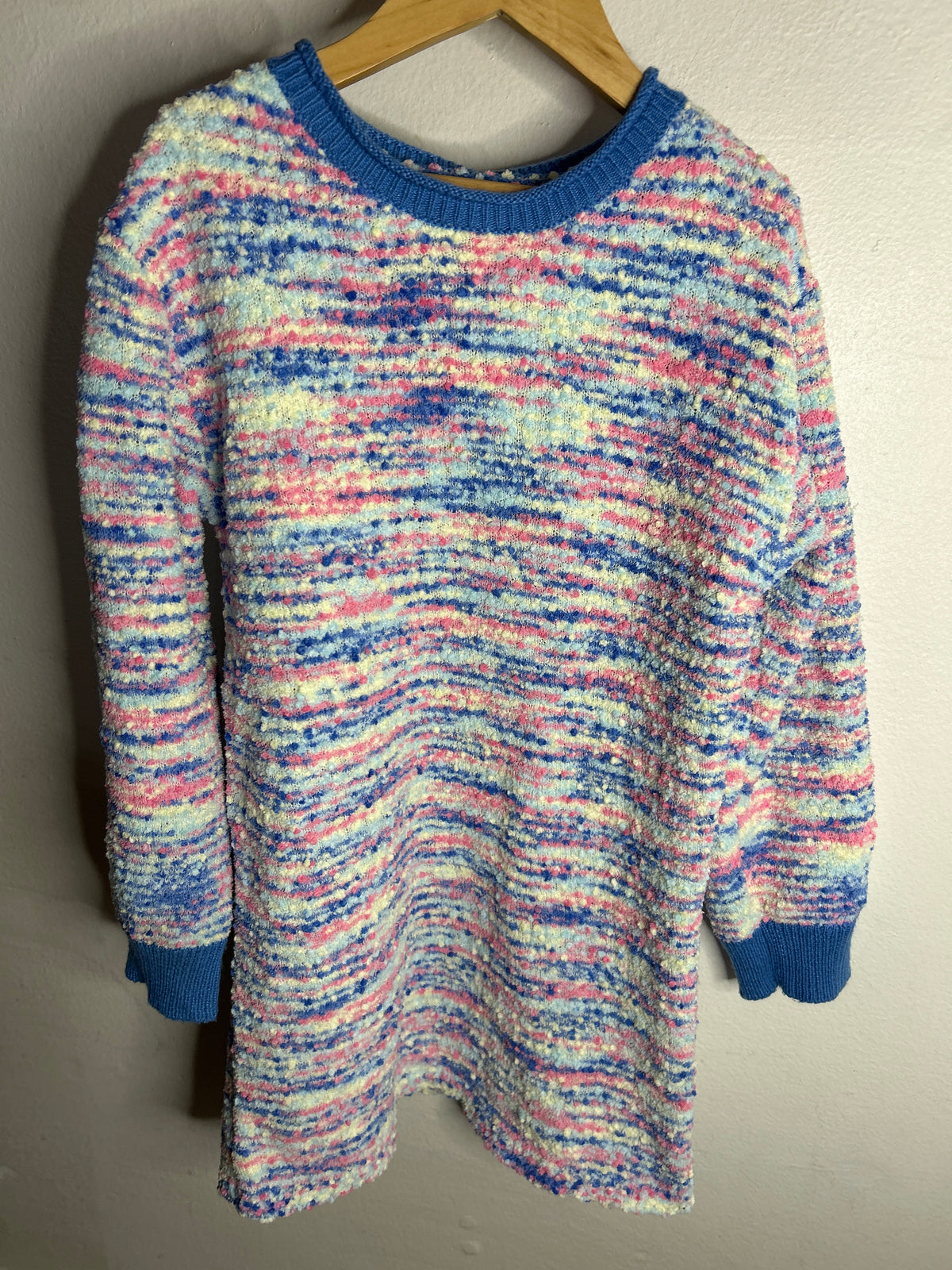 Hatley multi-color knit mini dress 7y