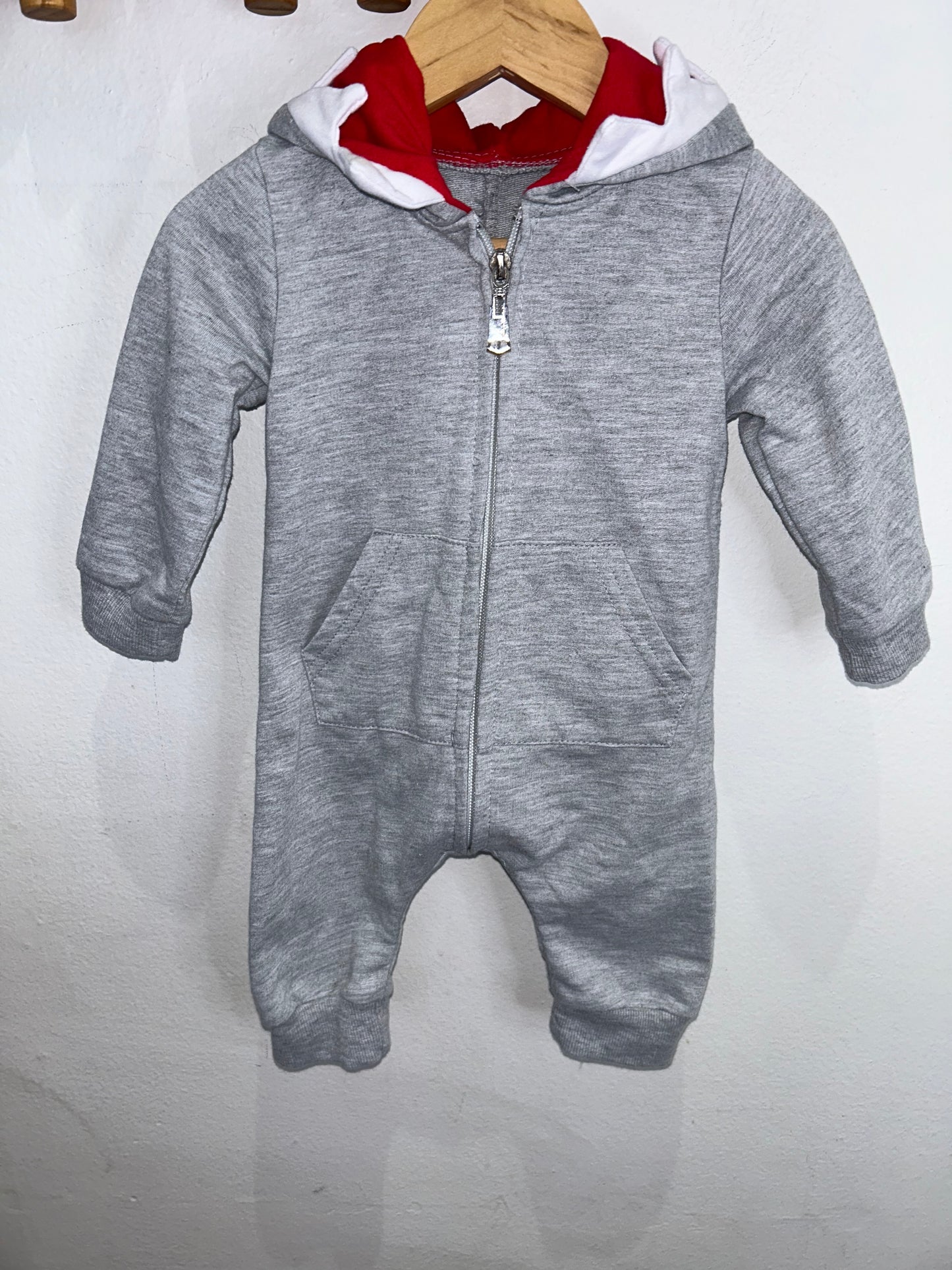 Grey shark romper 3m