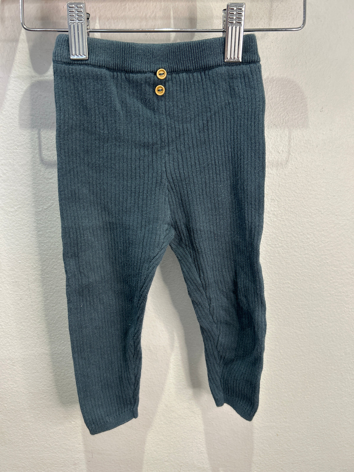Teal sweater pants 12-18m